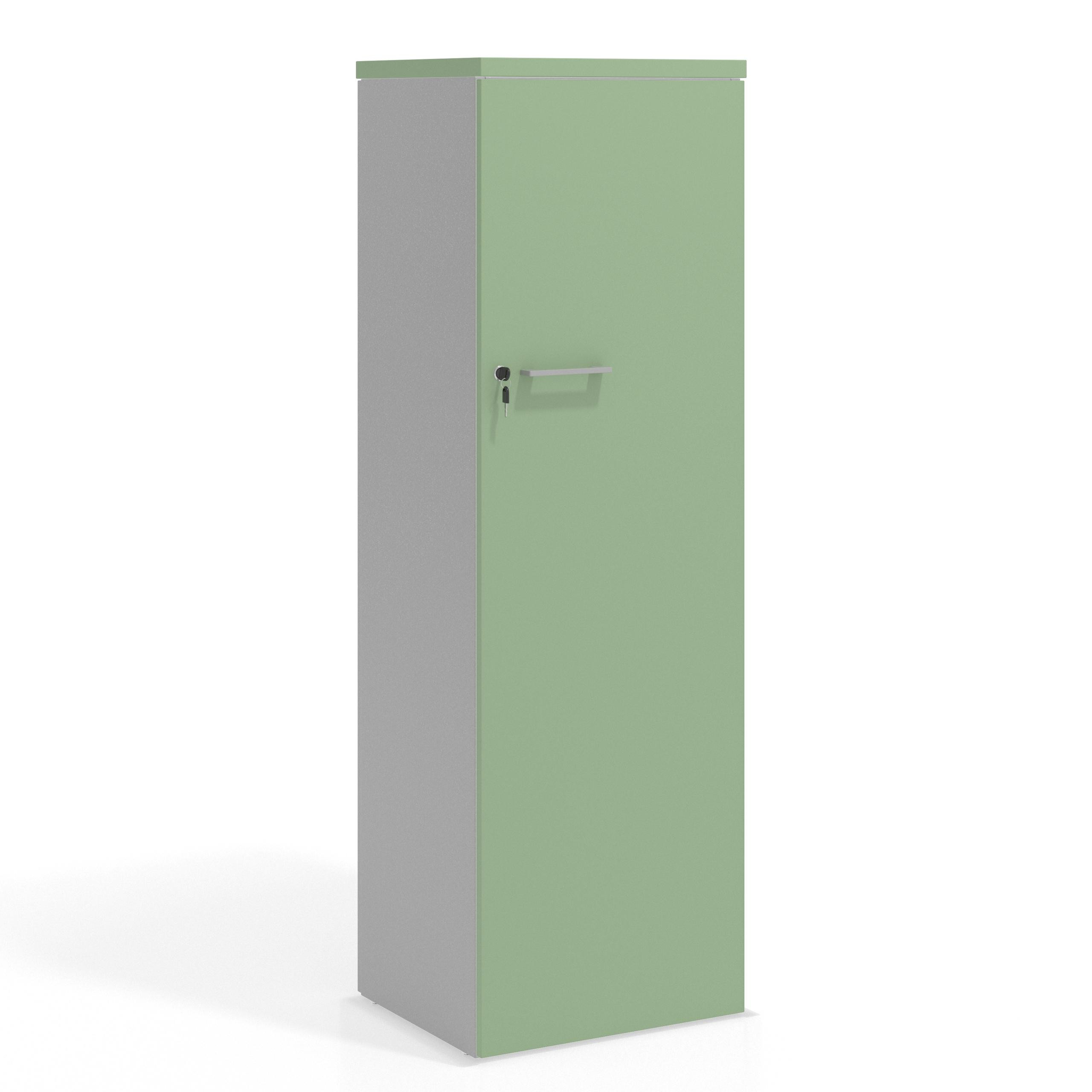 armario de oficina verde talco colors puerta 4 alturas puerta 4h 1