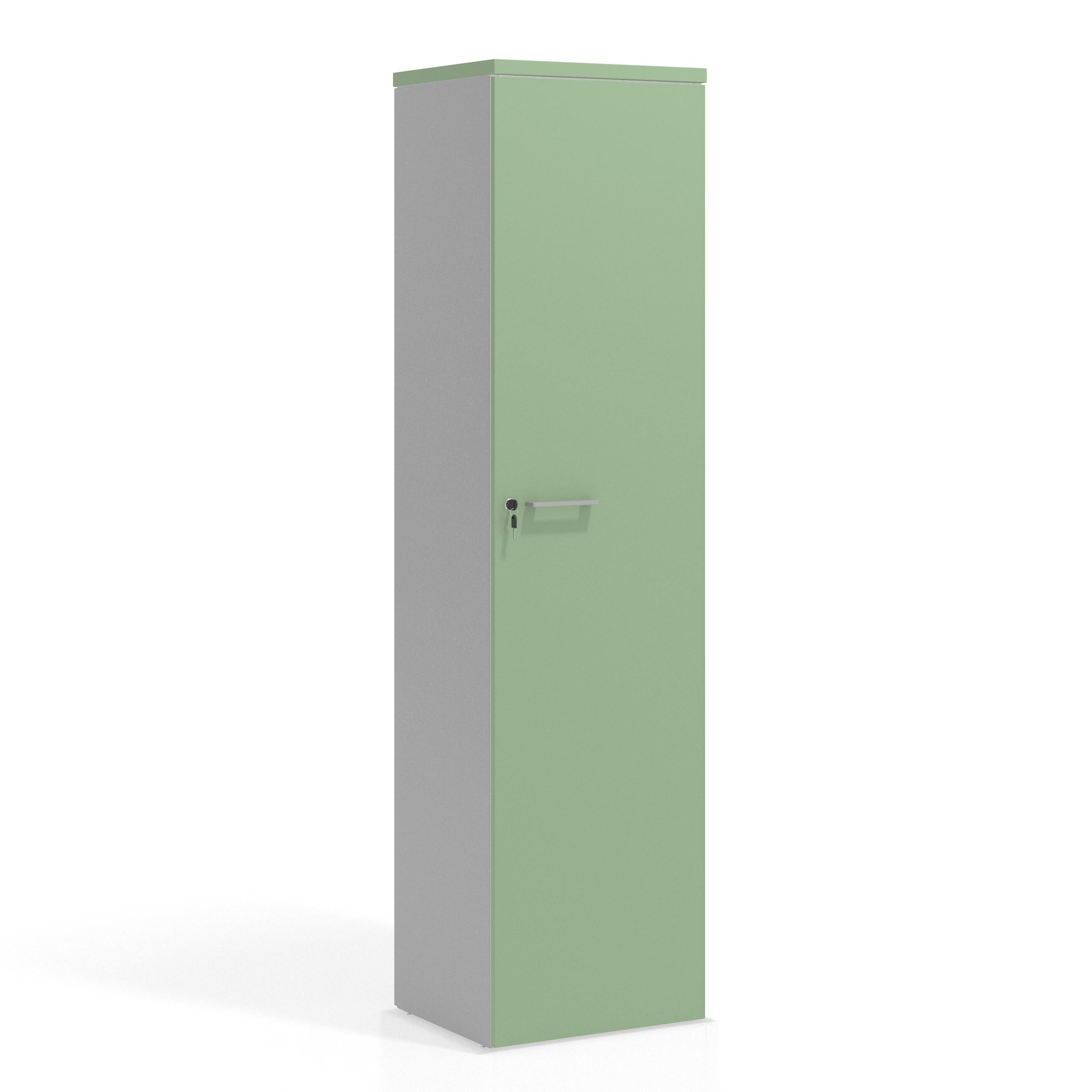 armario de oficina verde talco colors puerta 5 alturas puerta 5h 1