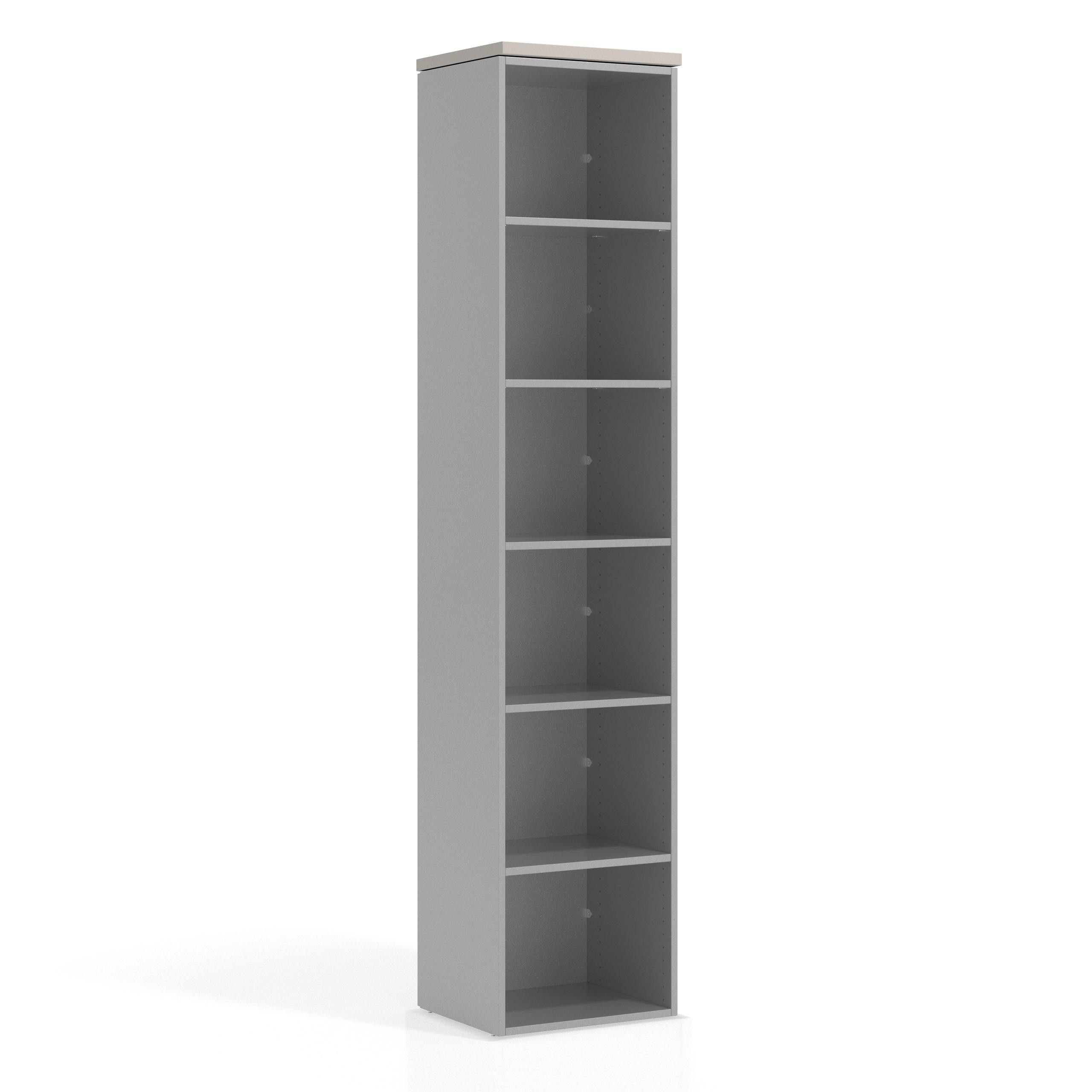 estanteria y libreria de oficina gris coco colors estanteria sin puertas 1