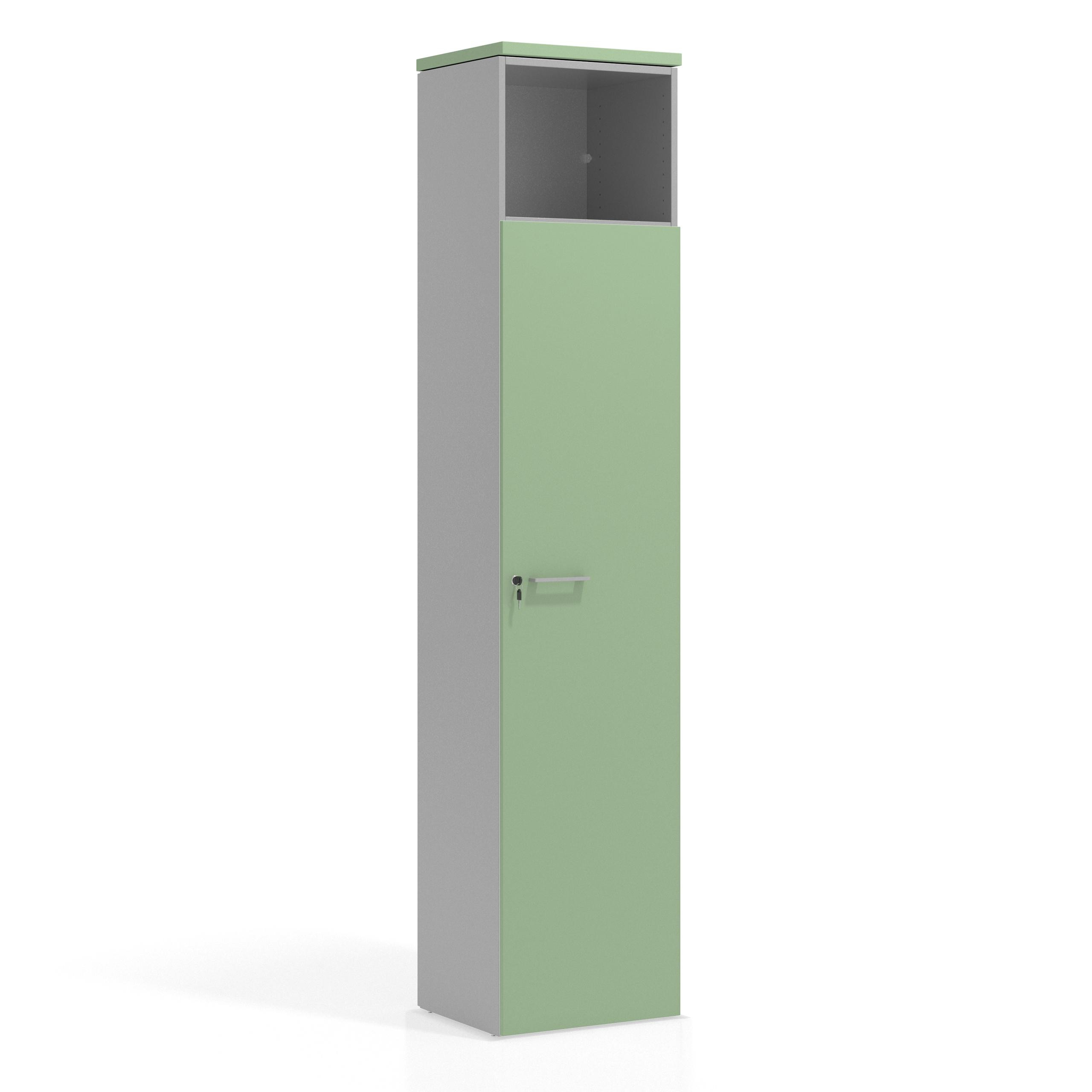armario de oficina verde talco colors puerta 5 alturas puerta 5h 1