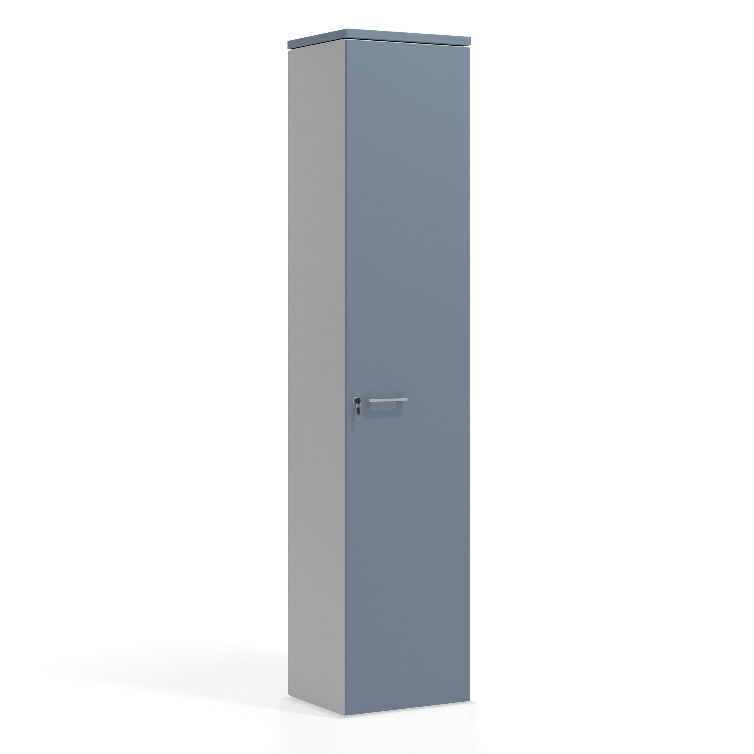 armario de oficina azul talco colors puerta 6 alturas puerta 6h 1