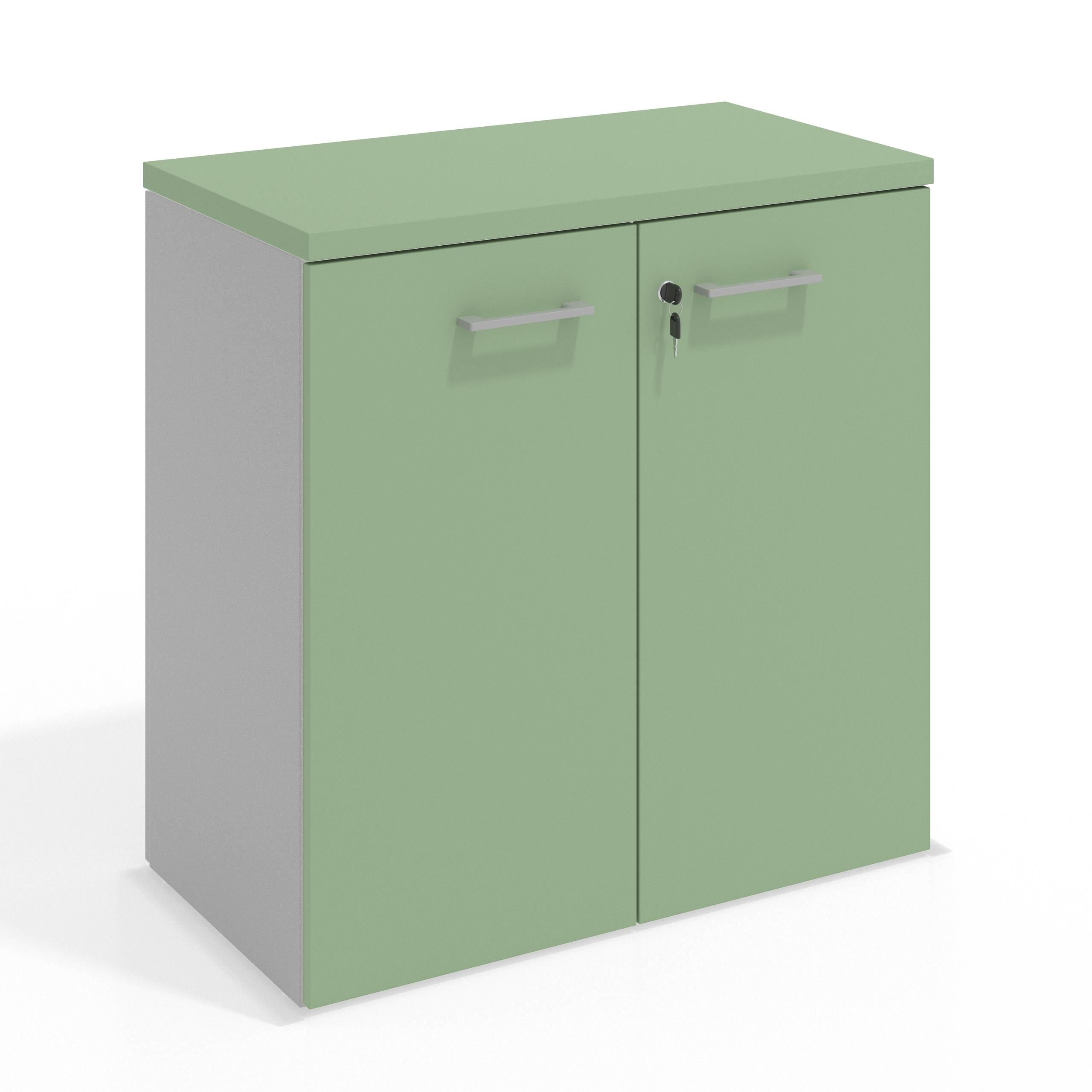 armario de oficina verde talco colors con puertas armario 2h 80 puertas 2h 1