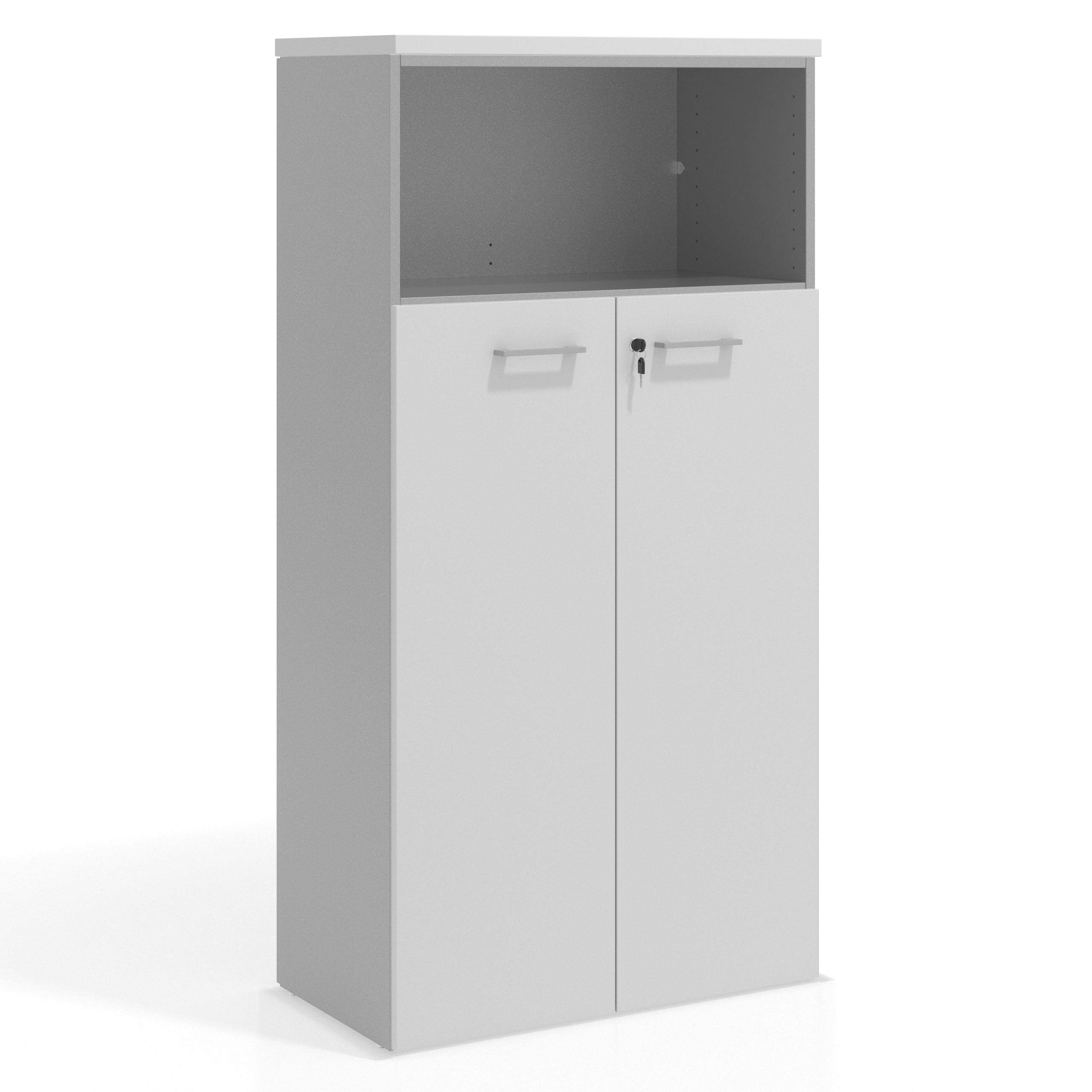 armario de oficina blanco mate colors puerta mediana puertas 3h 1