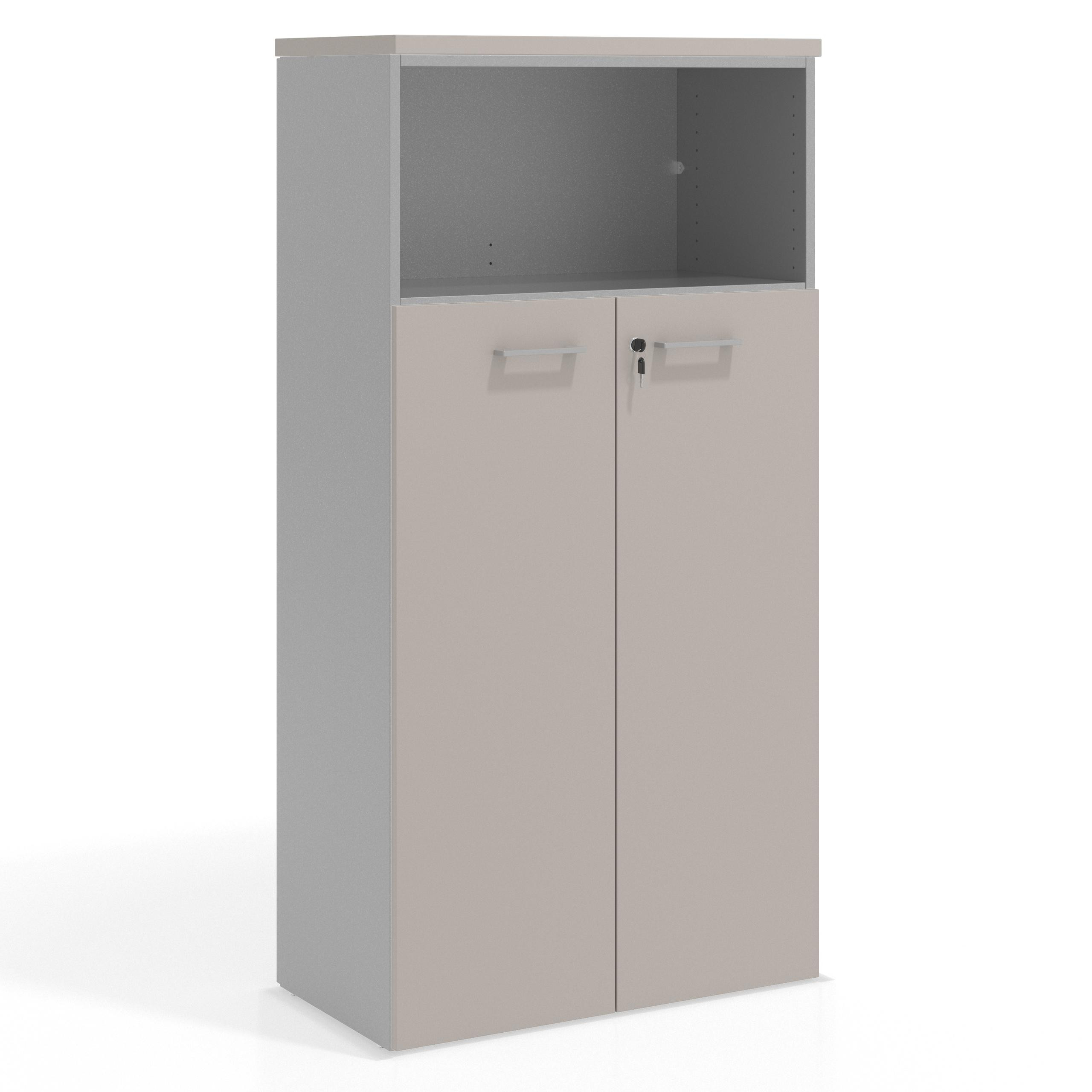 armario de oficina gris coco colors puerta mediana puertas 3h 1