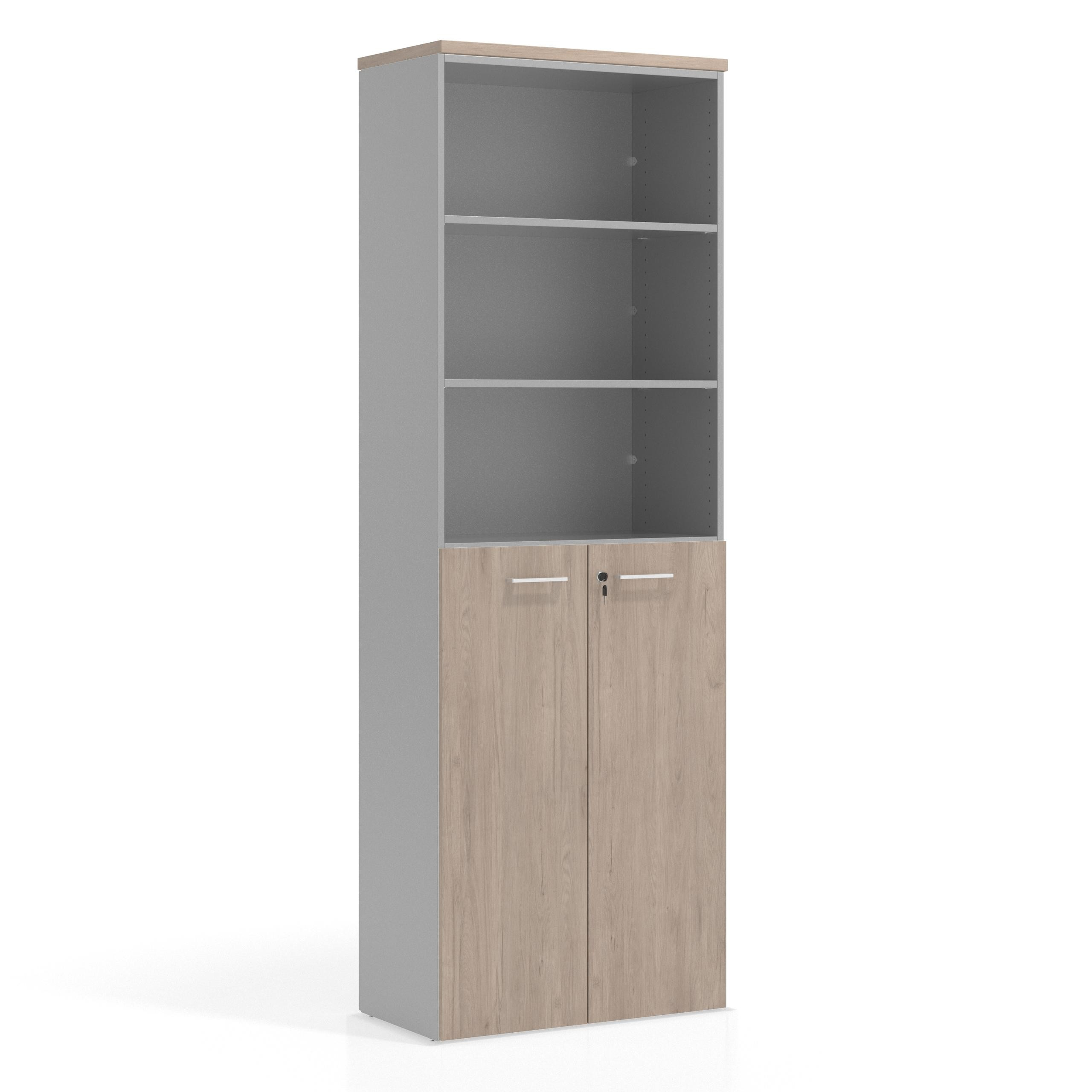 armario de oficina sahara colors puerta 3 alturas puertas 3h 1