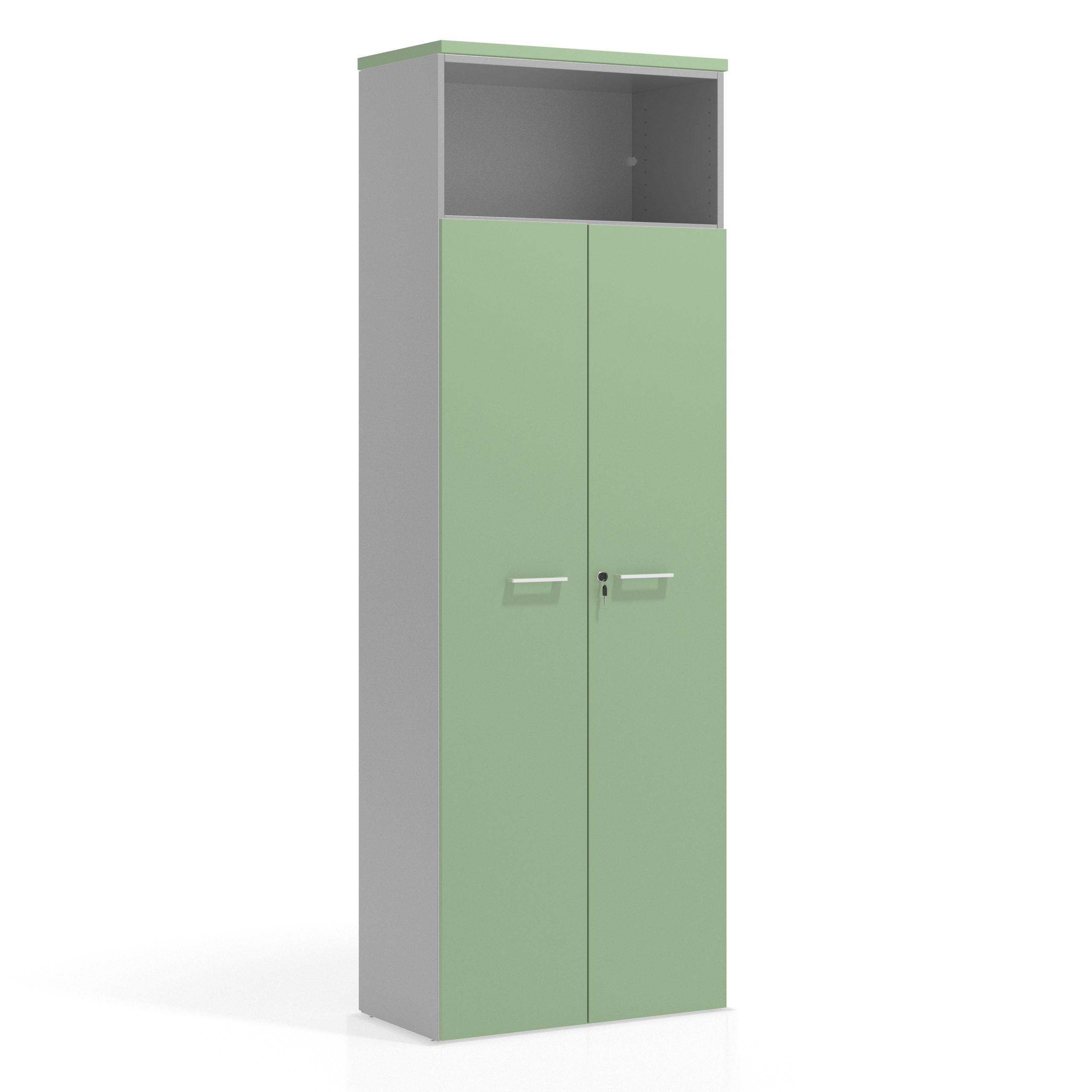 armario de oficina verde talco colors puerta 5 alturas puertas 5h 1