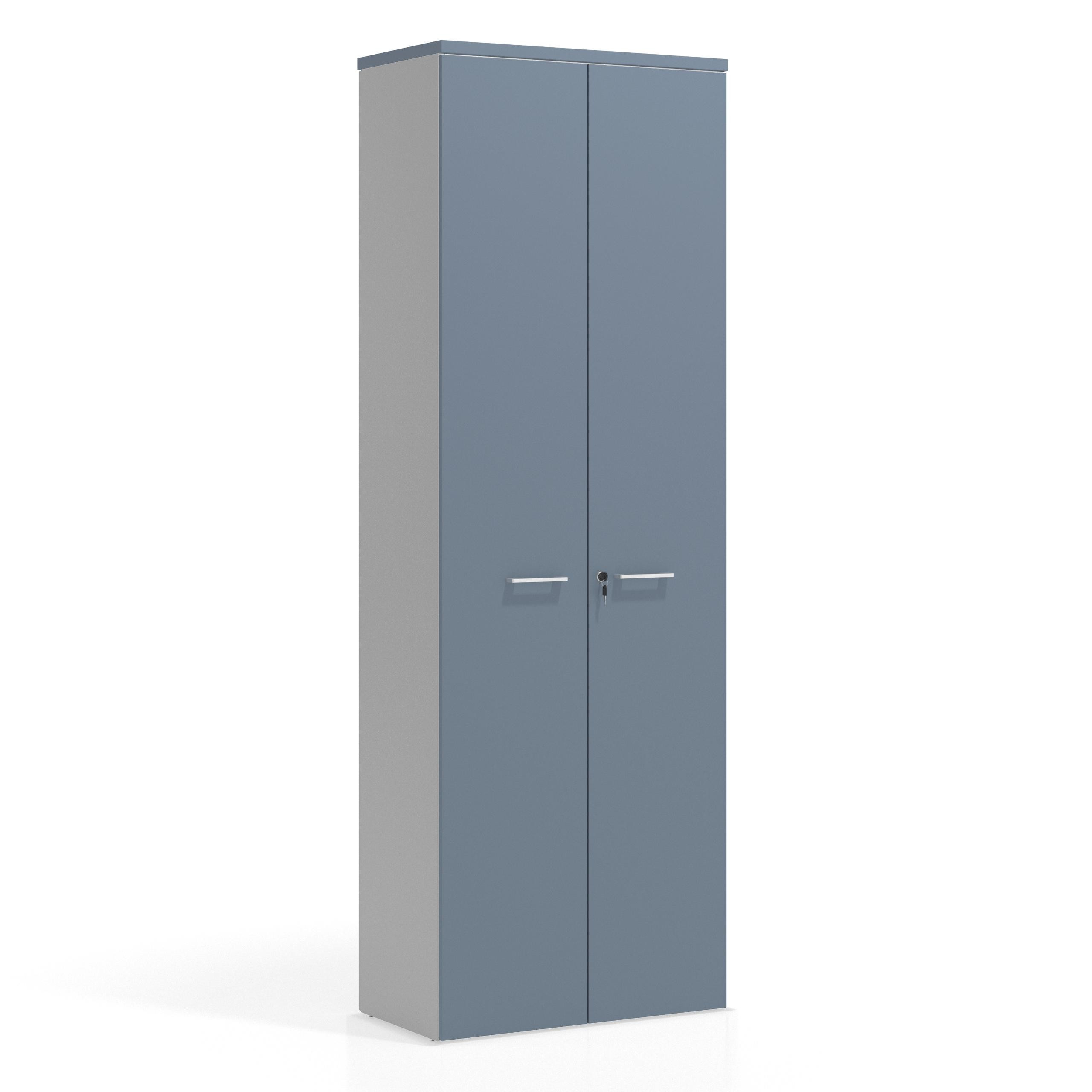 armario de oficina azul talco colors puerta 6 alturas puertas 6h 1