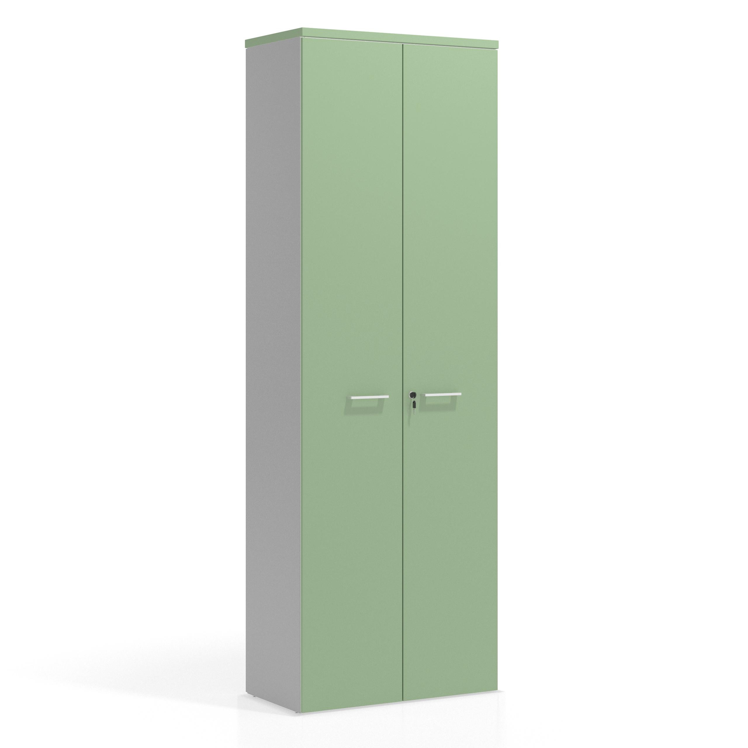 armario de oficina verde talco colors puerta 6 alturas puertas 6h 1