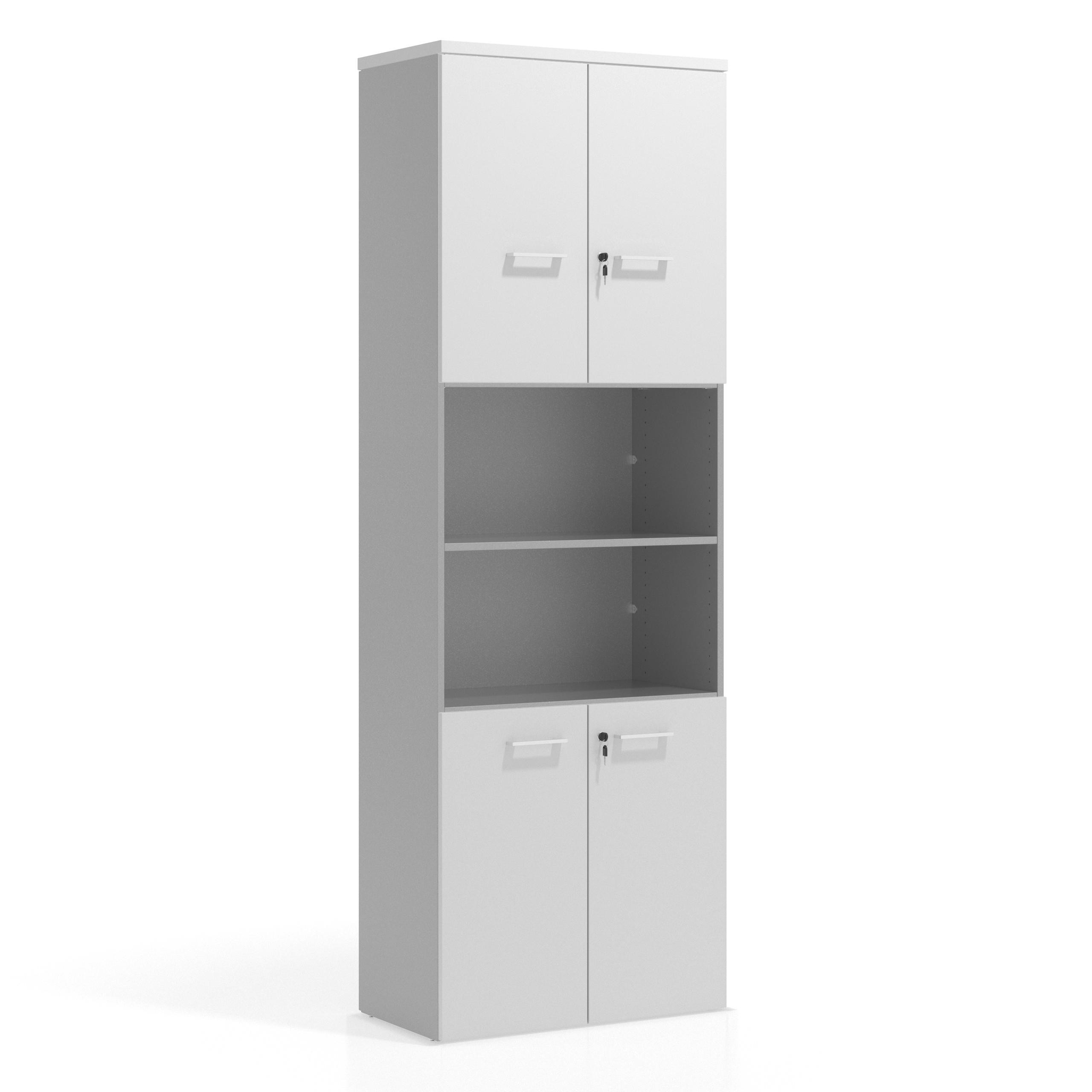 armario de oficina blanco mate colors puerta baja puerta baja puertas 2h 2h 1