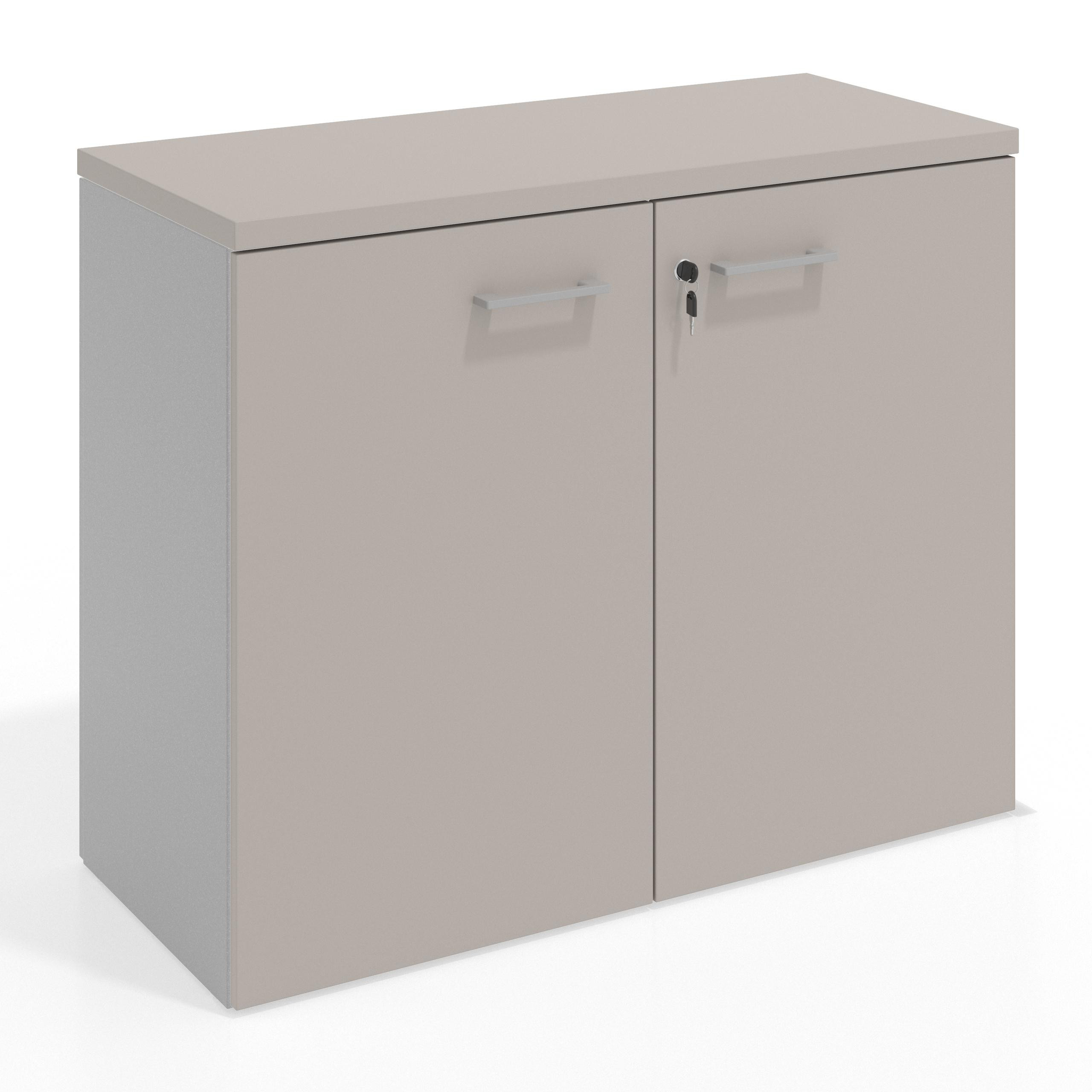 armario de oficina gris coco colors puerta alta puertas 2h 1