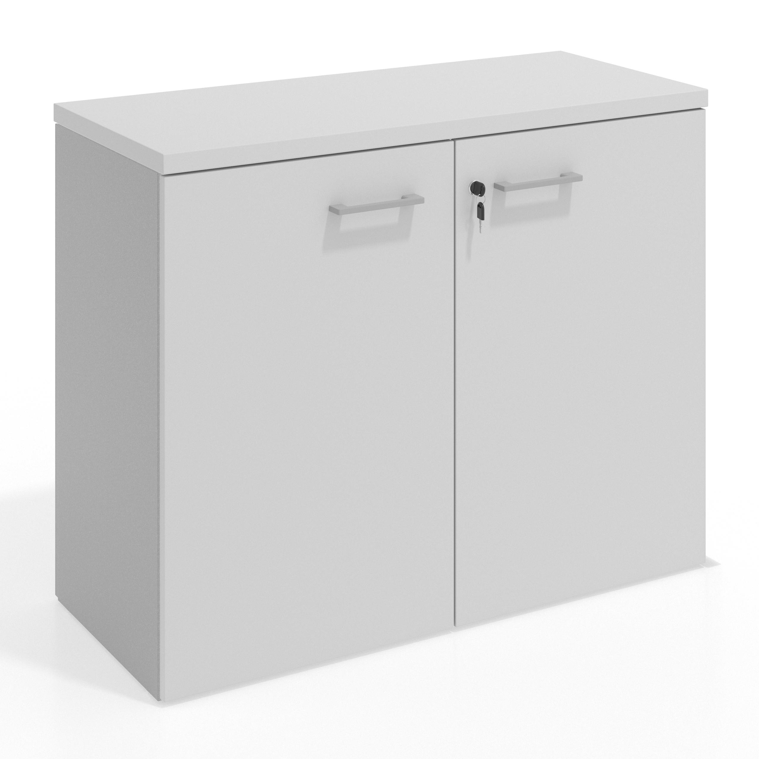 armario de oficina blanco mate colors puerta alta puertas 2h 1