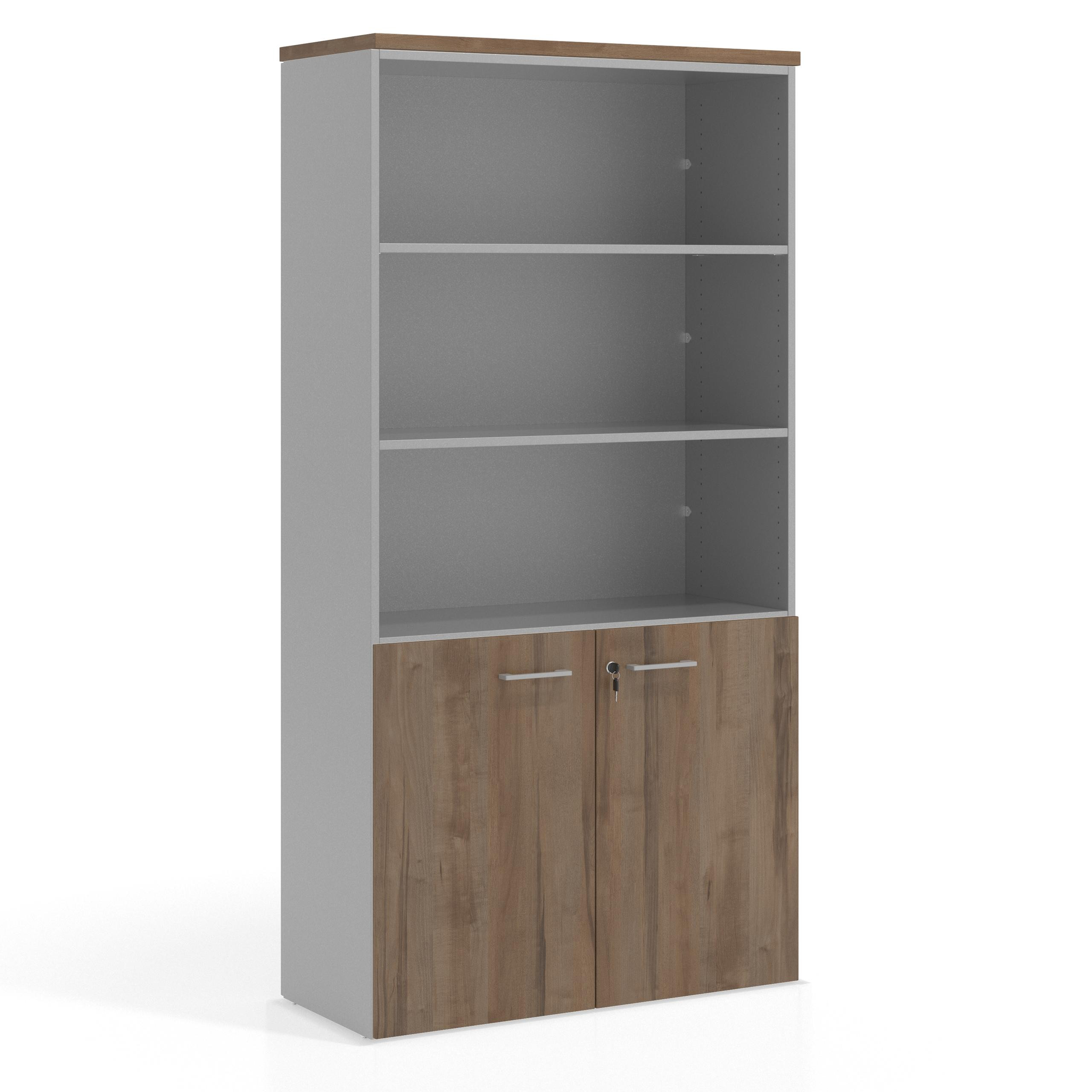 armario de oficina noce sabi colors puerta baja puertas 2h 1