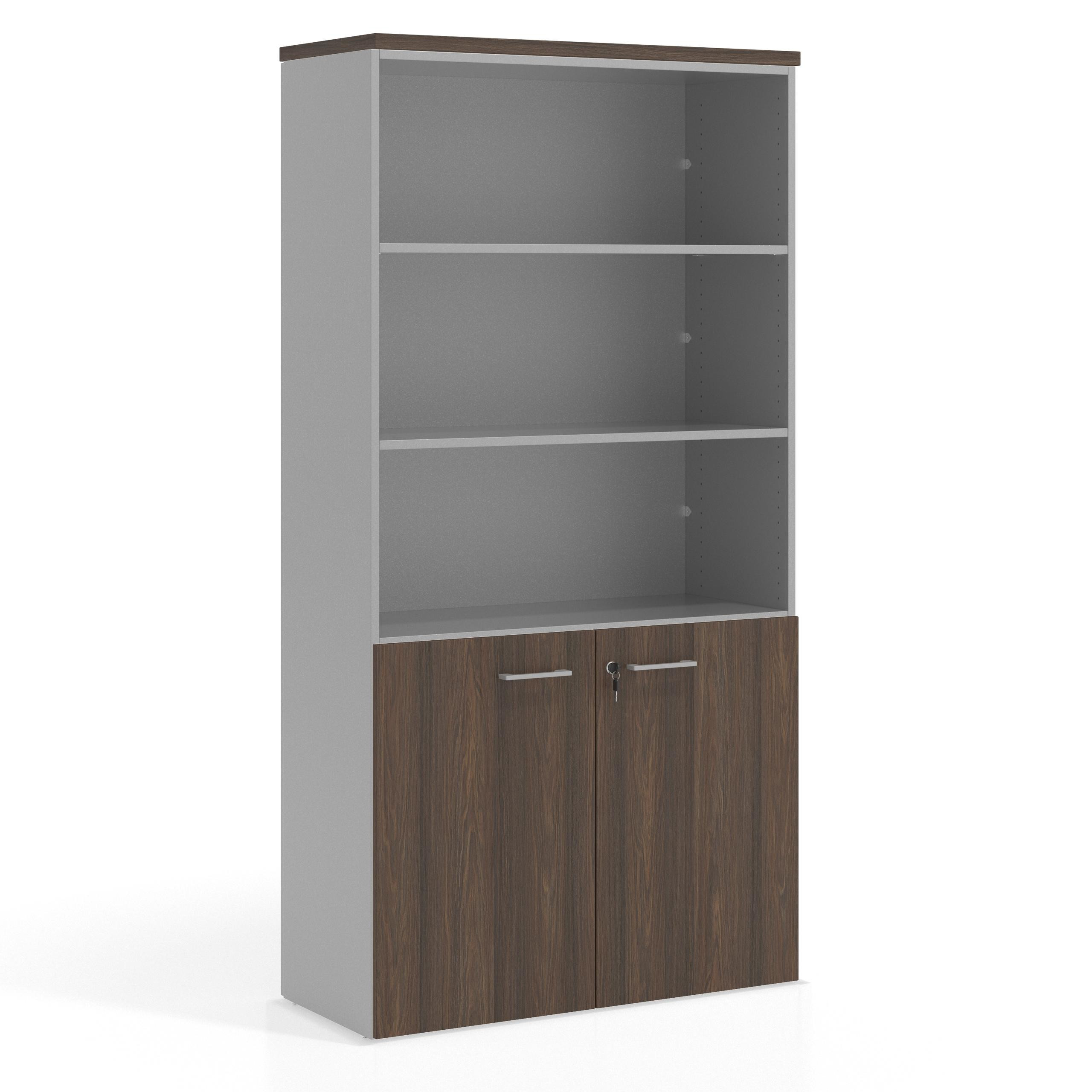 armario de oficina mistral colors puerta baja puertas 2h 1
