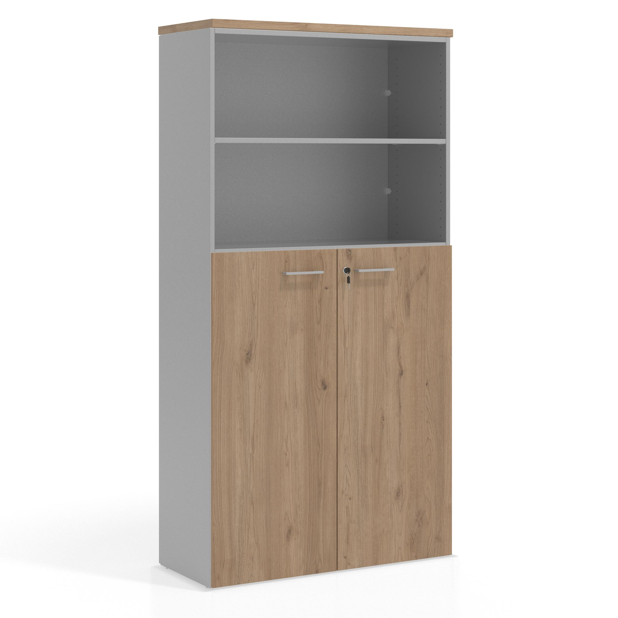 armario de oficina naturale colors puerta 3 alturas puertas 3h 1