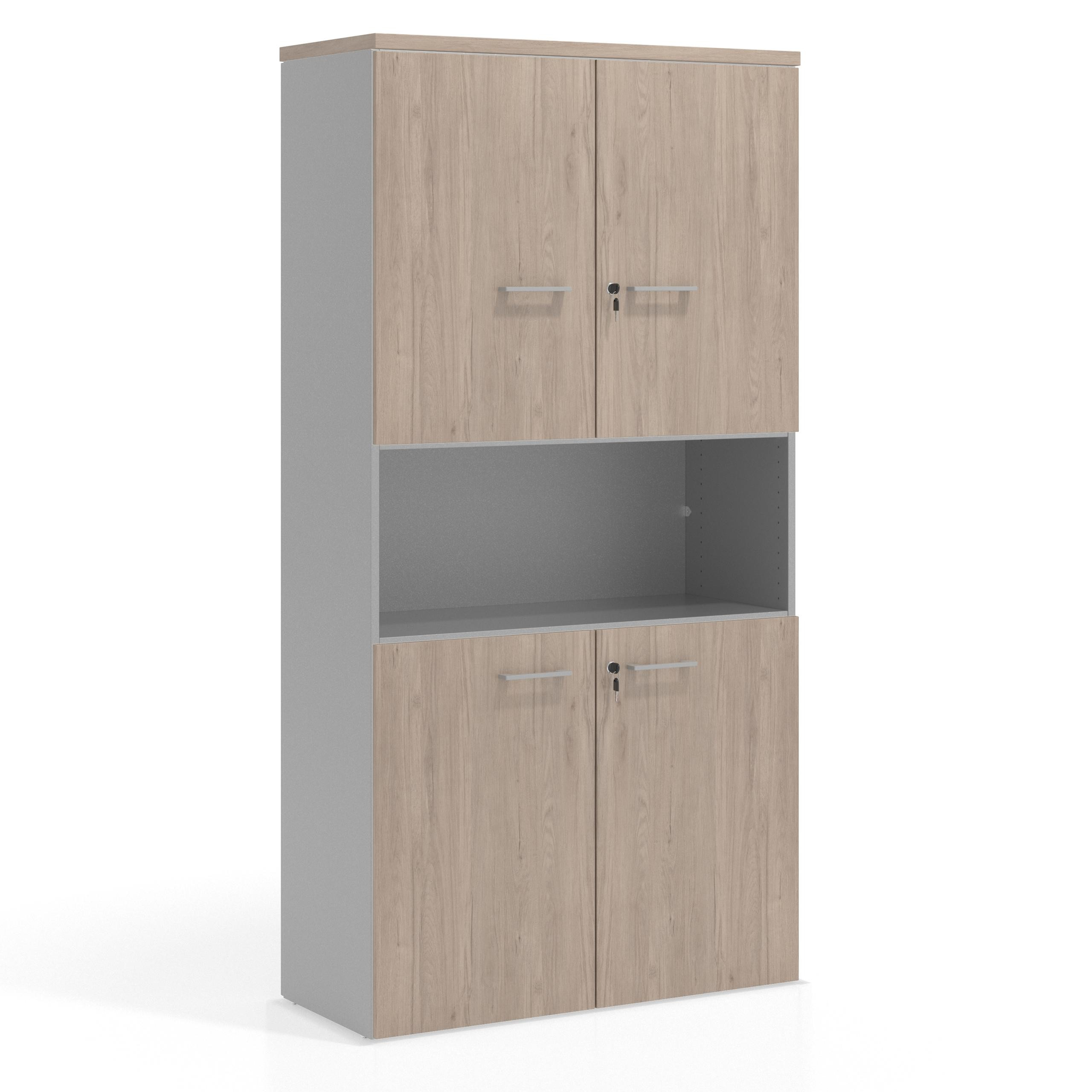 armario de oficina sahara colors doble puerta puertas 2h 2h 1