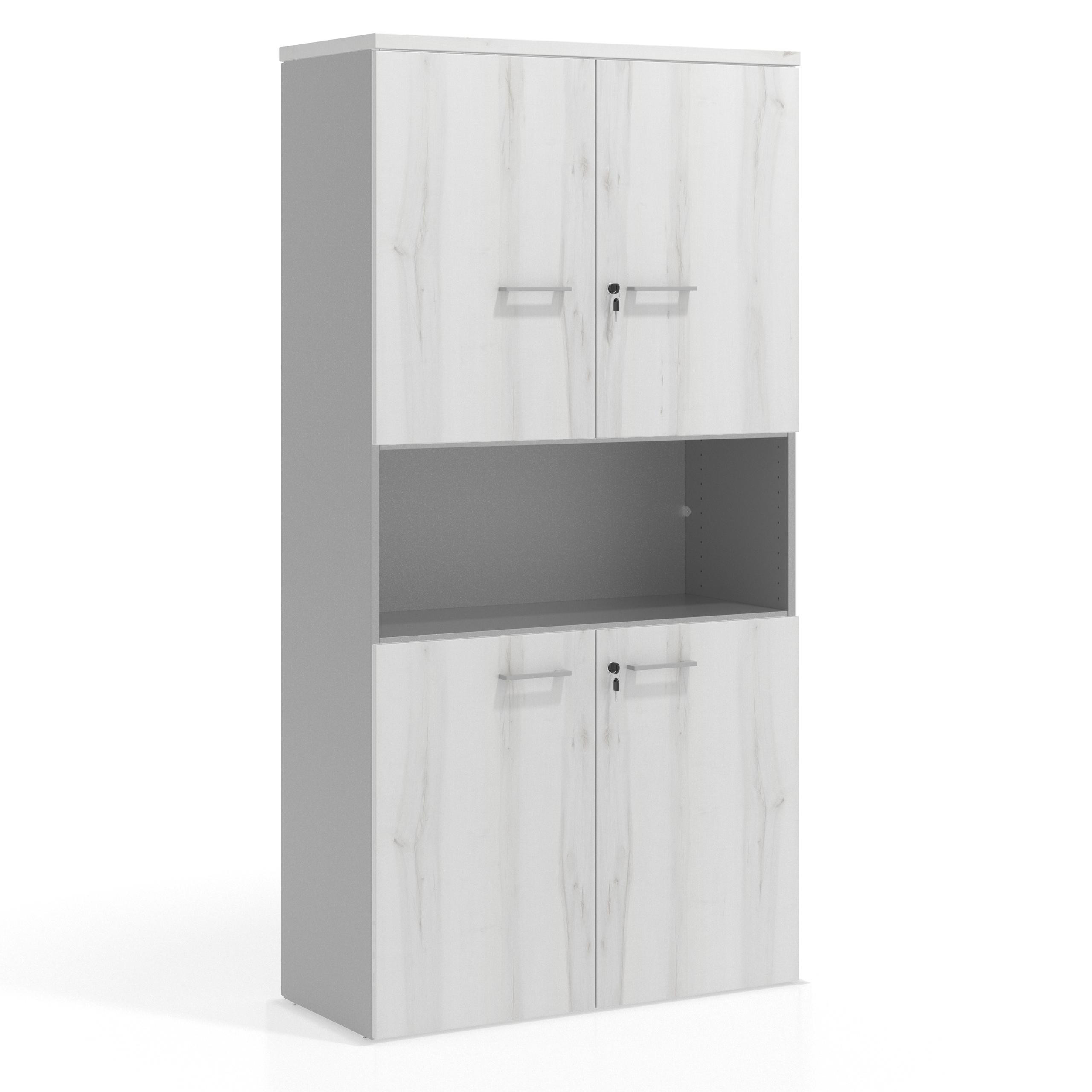 armario de oficina albo colors doble puerta puertas 2h 2h 1