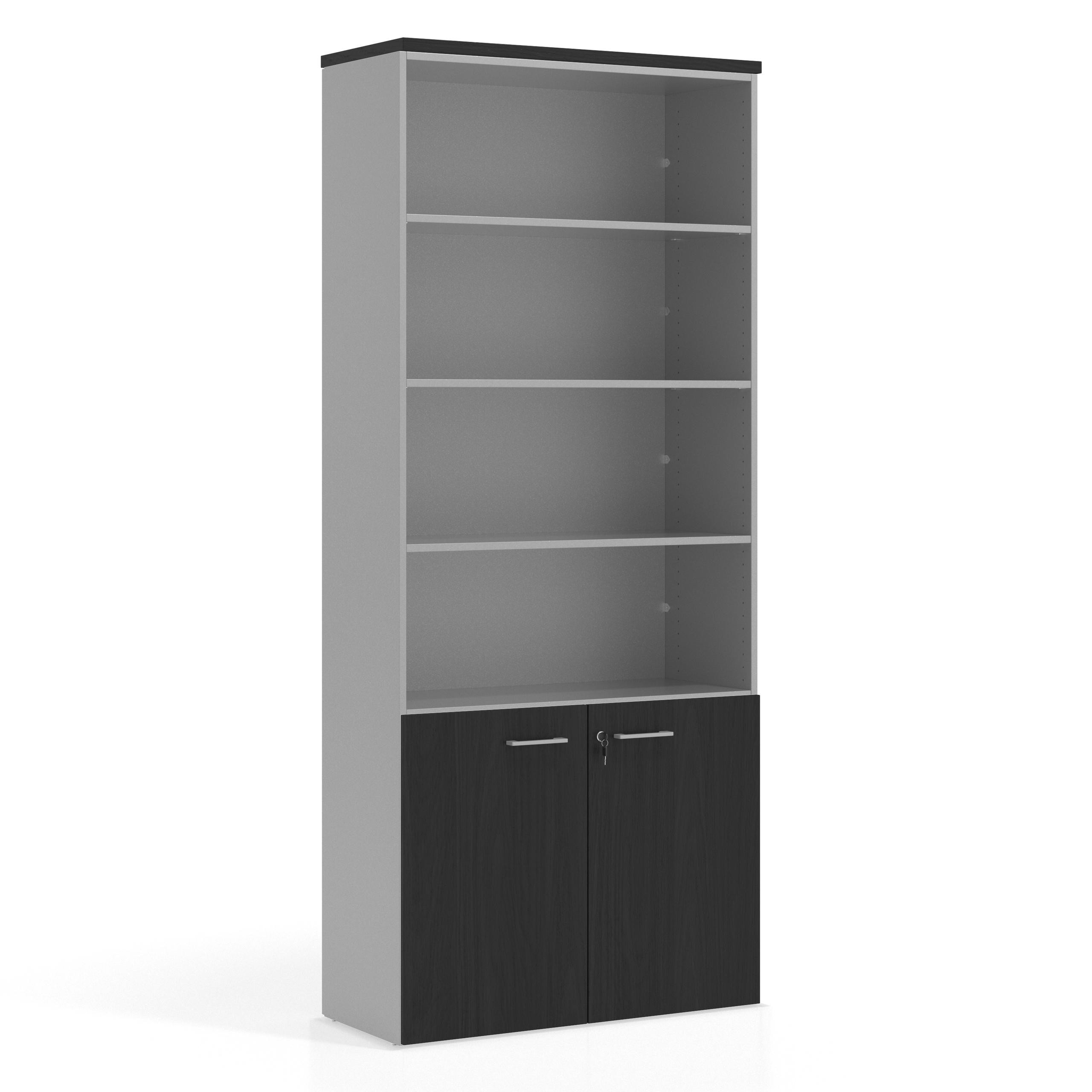 armario de oficina bocamina colors puerta baja puertas 2h 1