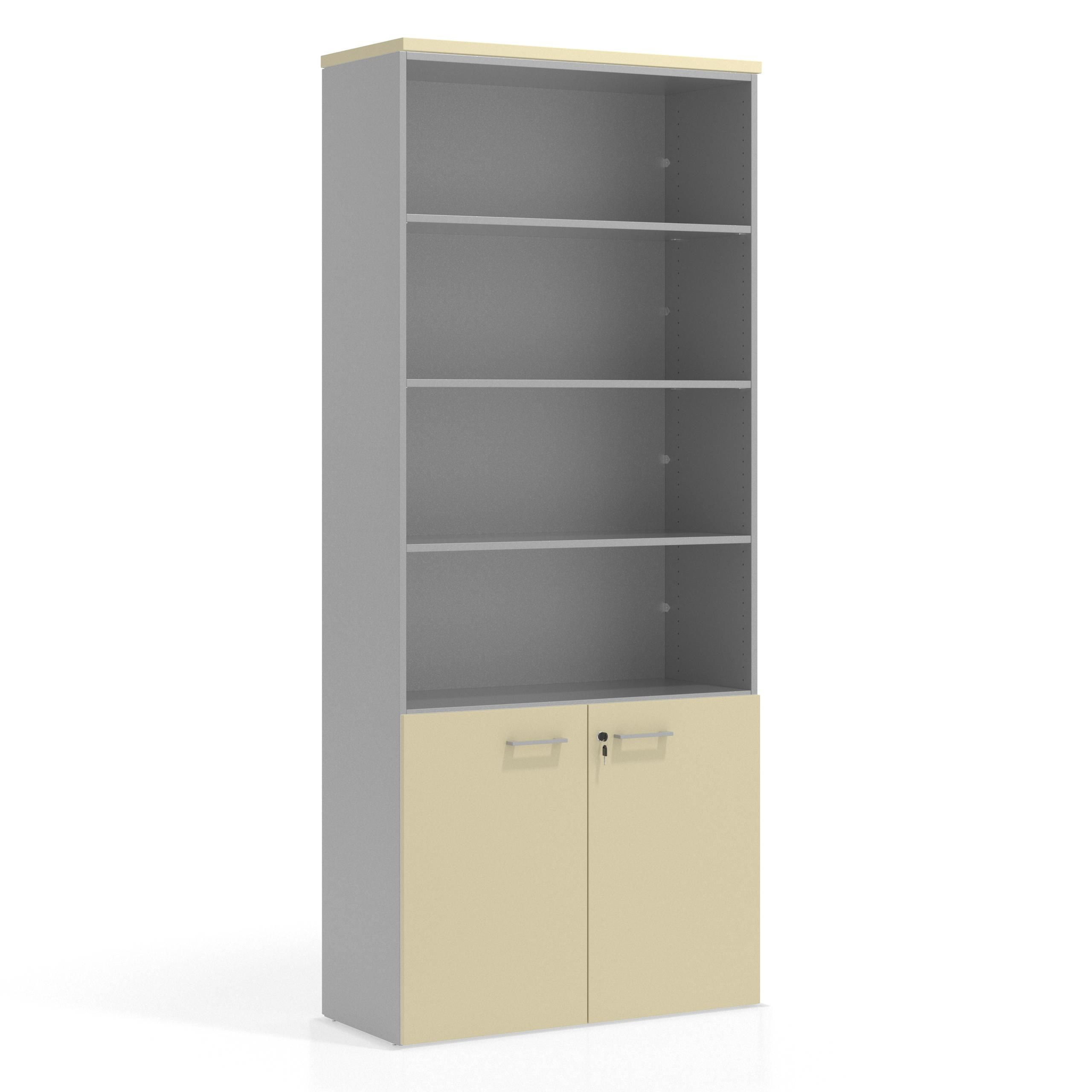 armario de oficina salvia colors puerta baja puertas 2h 1