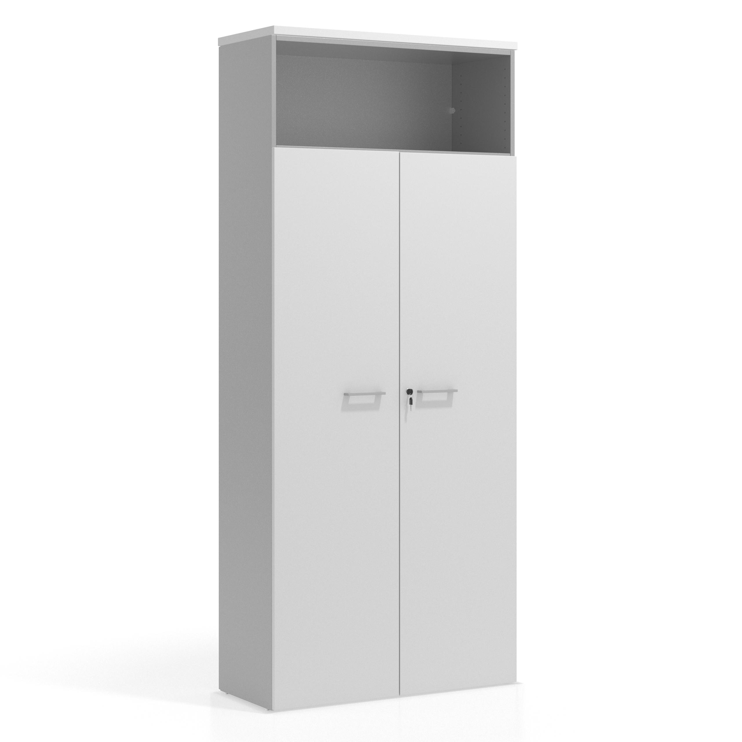 armario de oficina blanco mate colors puerta 5 alturas puertas 5h 1