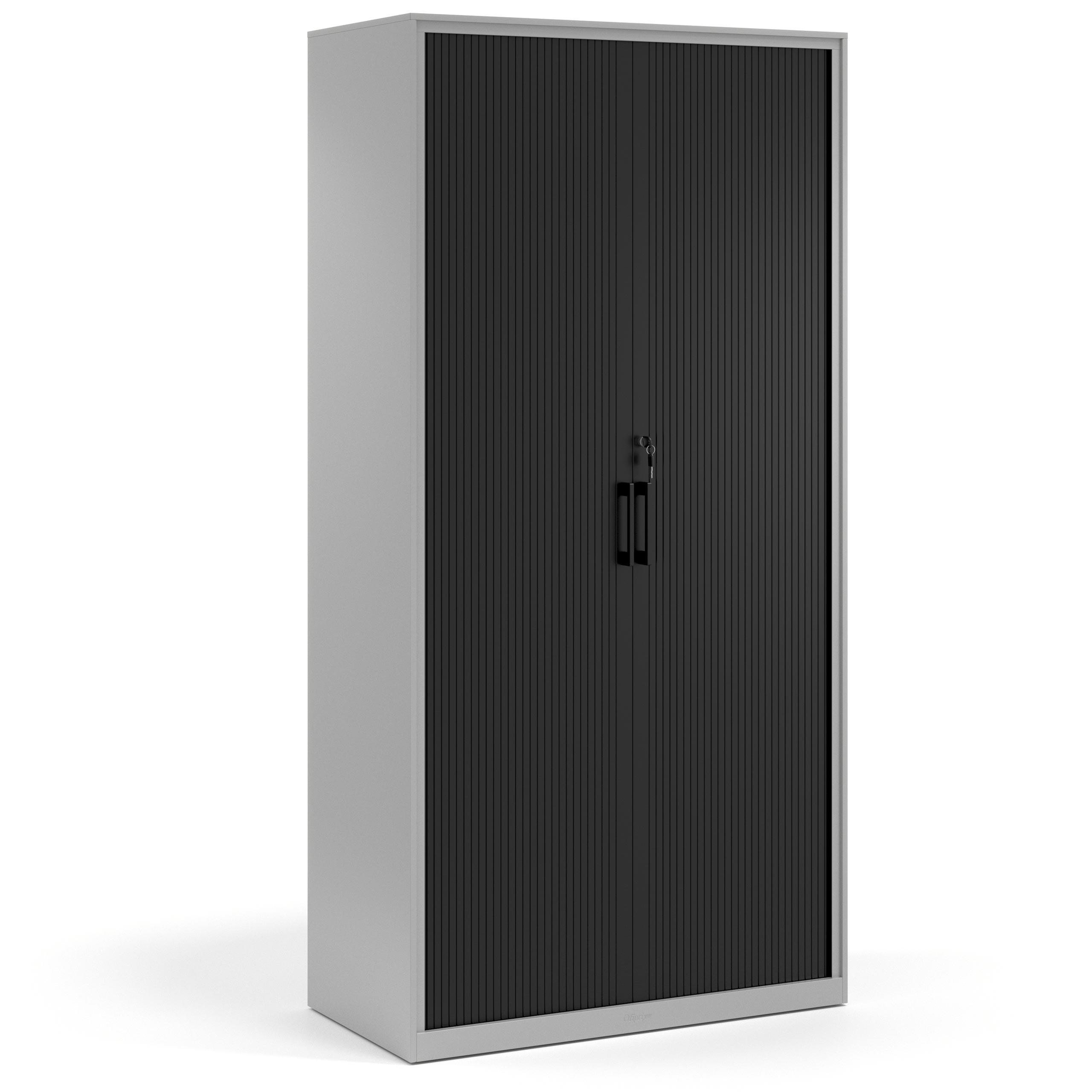 armario de persiana 185x92 negro strong puertas de persiana aluminio 1