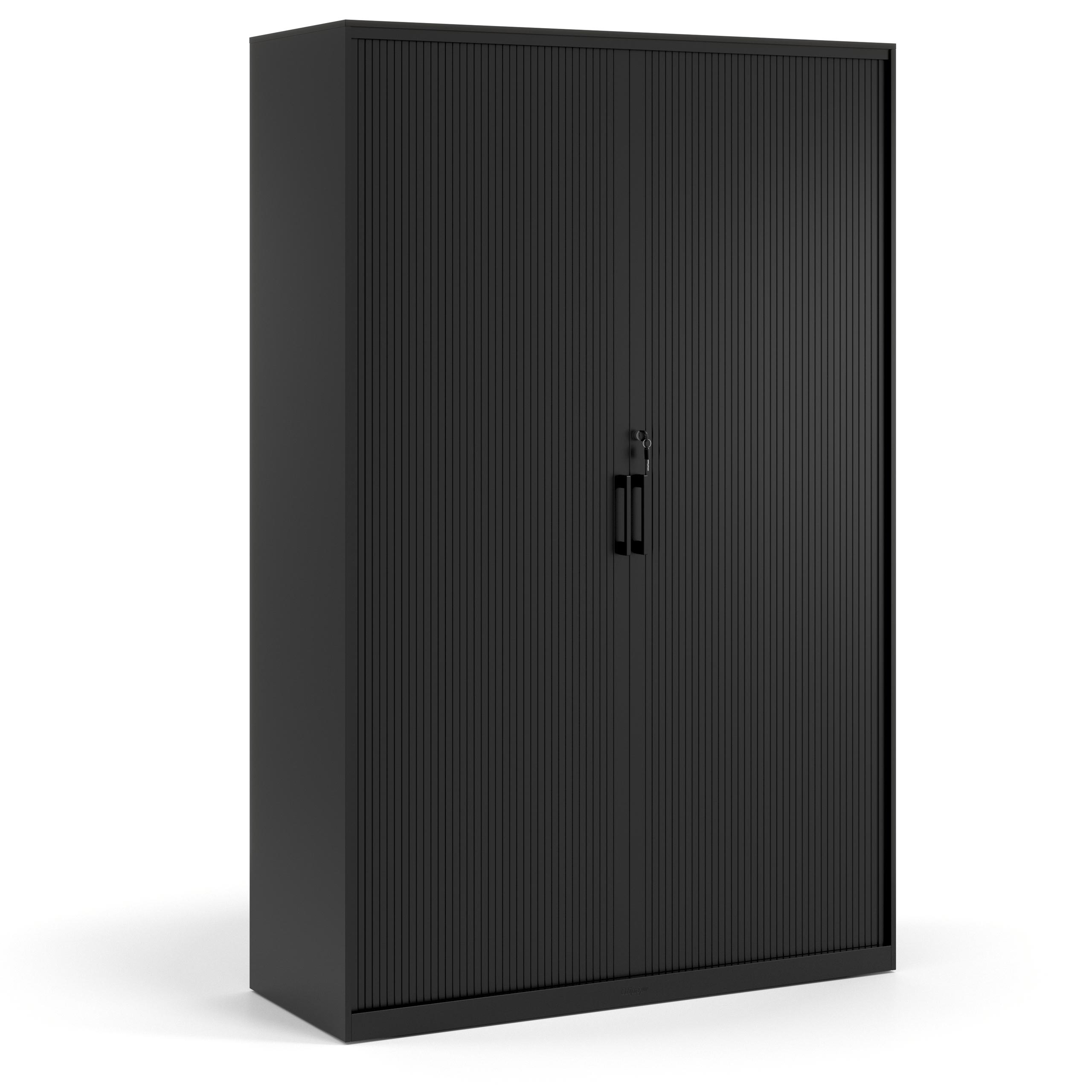 armario de persiana 185x120 negro strong negro 1