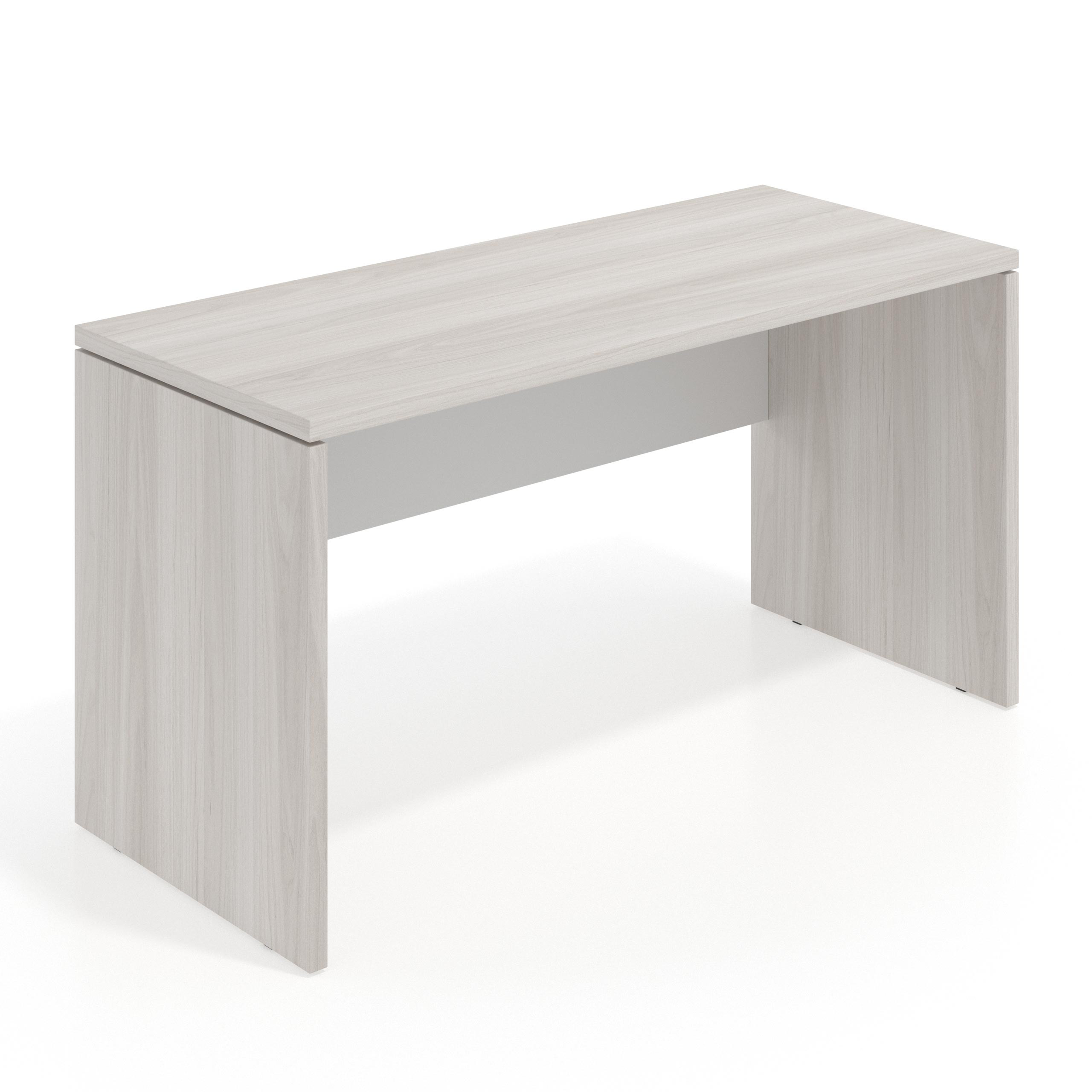 mesa de escritorio 120x60 california blanco mate work mesa individual fondo 60cm 1