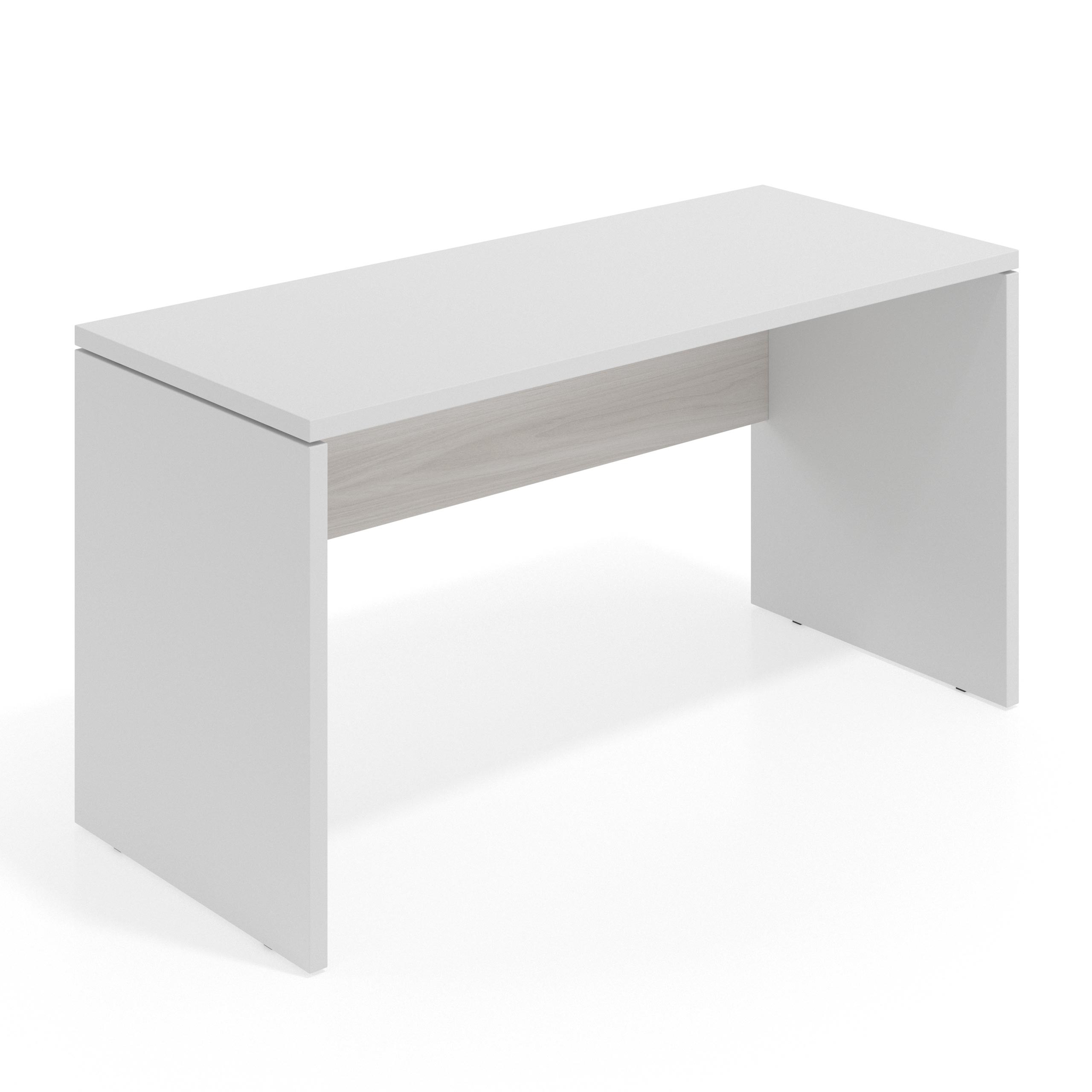 mesa de escritorio 120x60 blanco mate california work mesa individual fondo 60cm 1