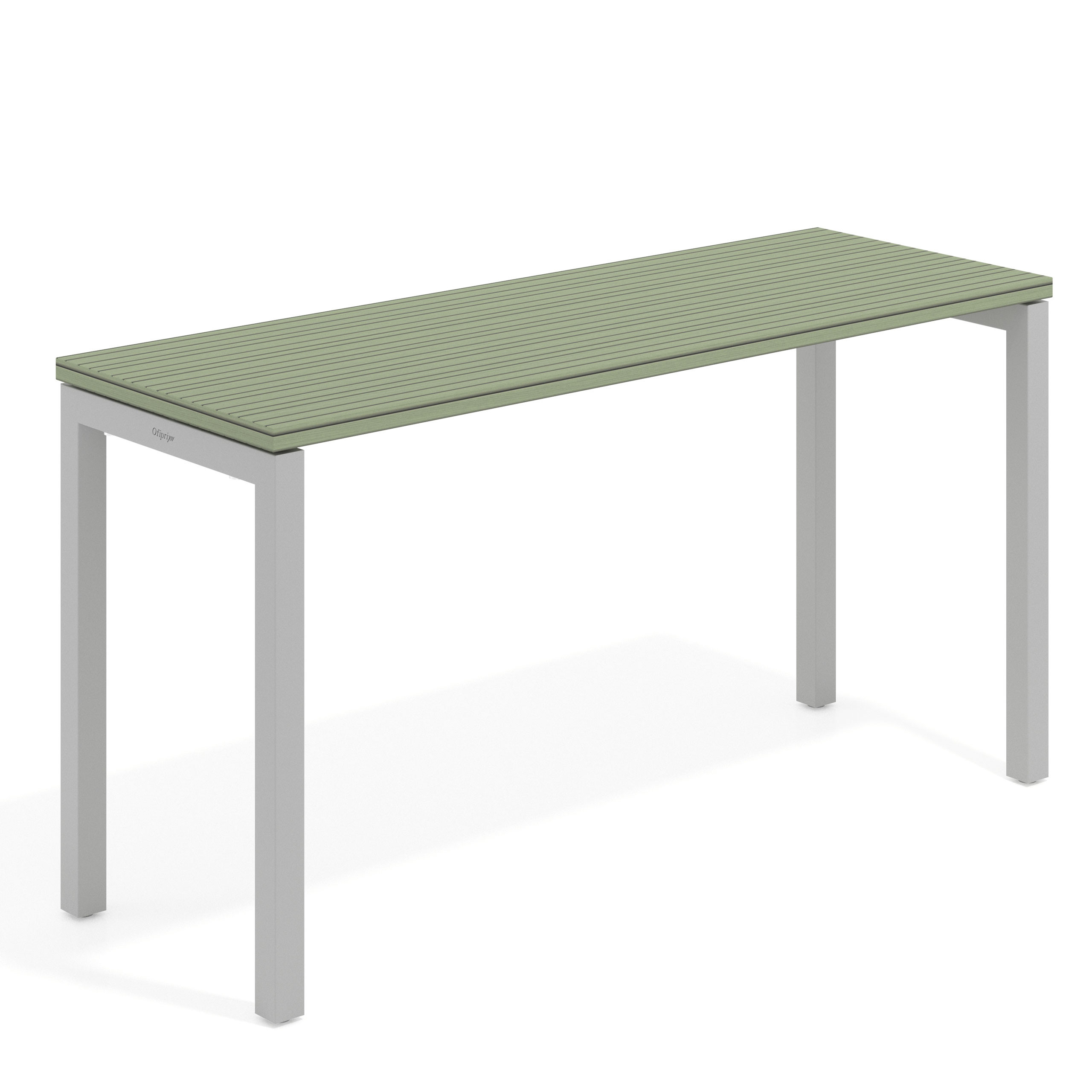 mesa de escritorio 100x50 rayado sauce kube mesa individual fondo 50cm recto 1