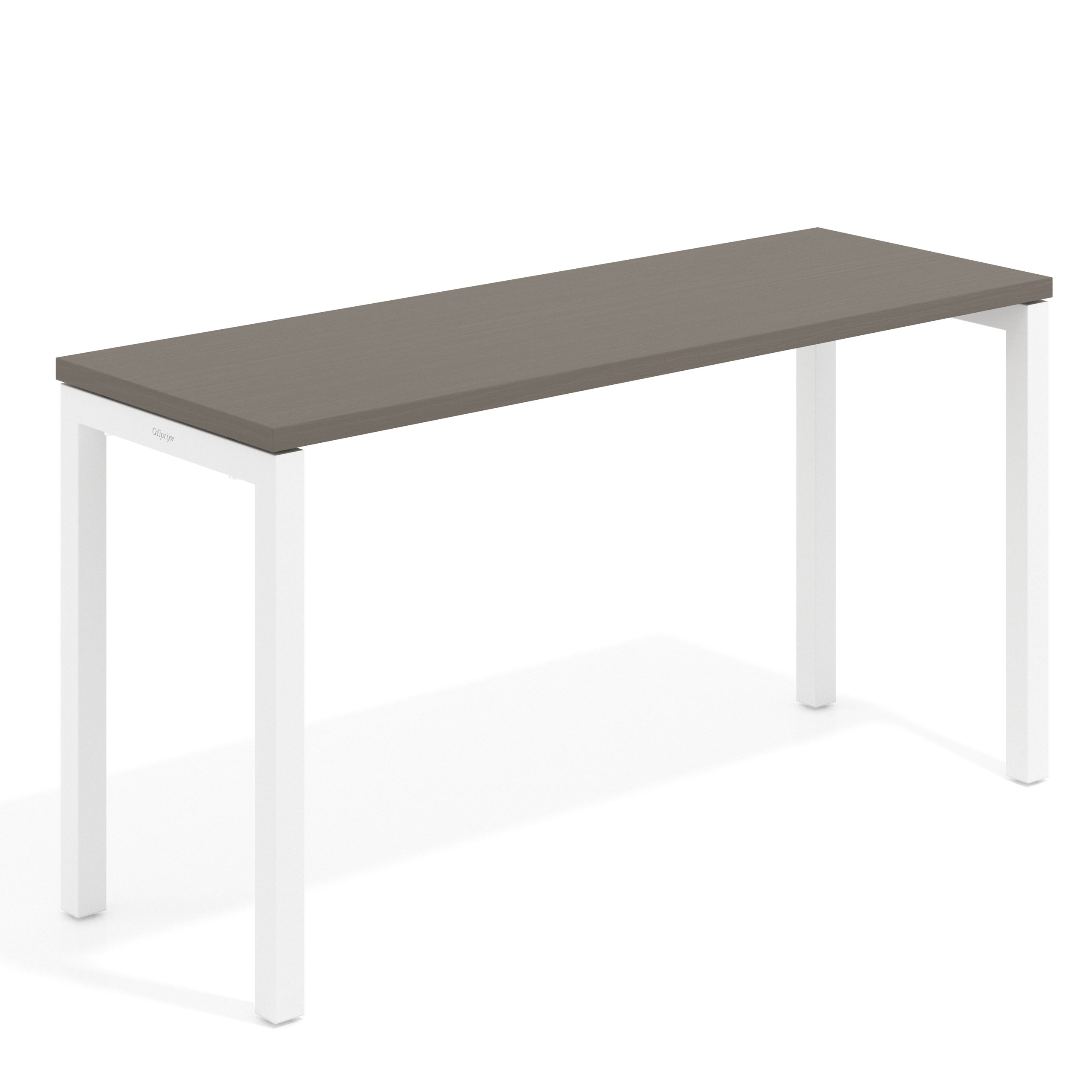 mesa de escritorio 100x50 etna kube mesa individual fondo 50cm recto 1