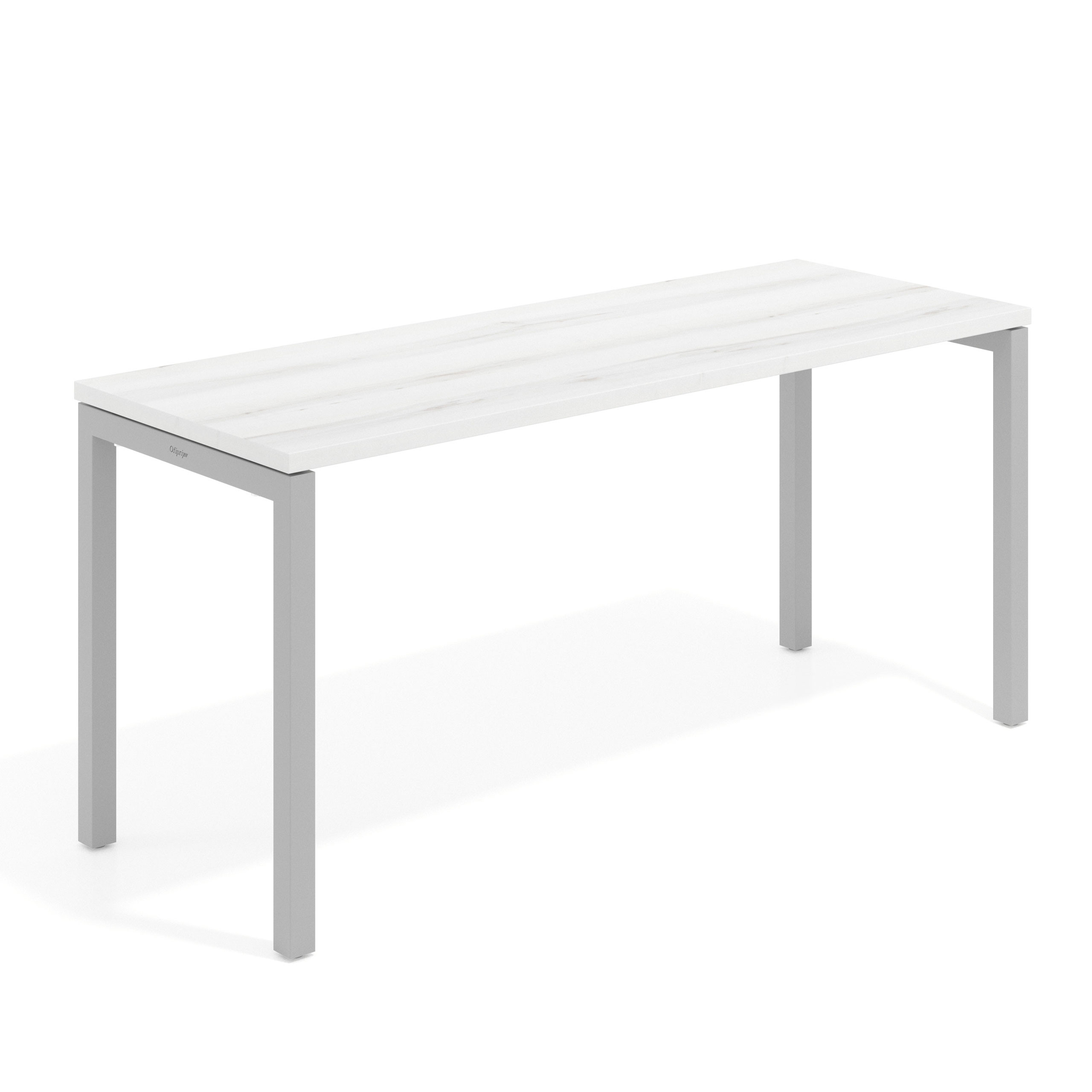 mesa de escritorio 100x60 albo kube mesa individual fondo 60cm recto 1