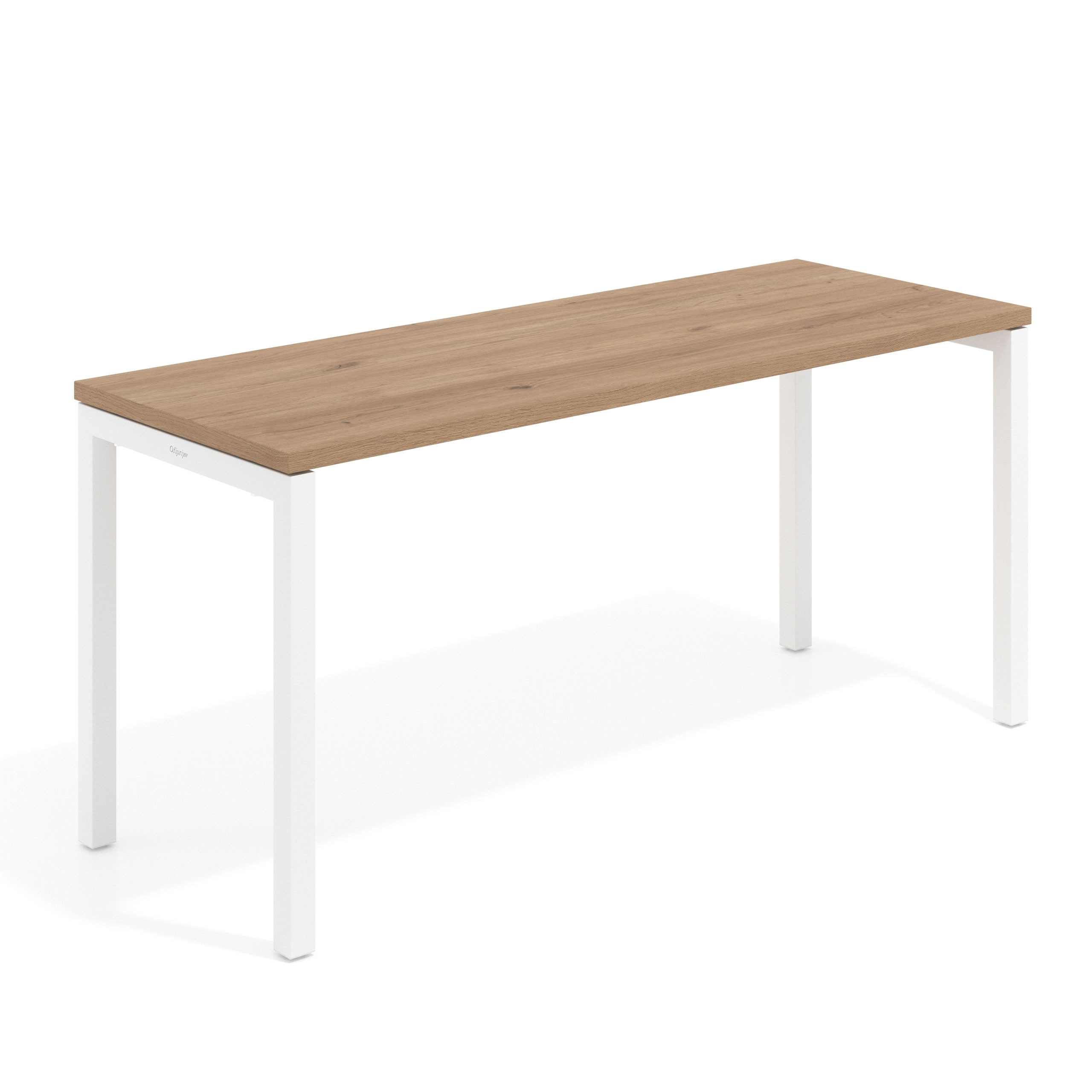 mesa de escritorio 100x60 naturale kube mesa individual fondo 60cm recto 1