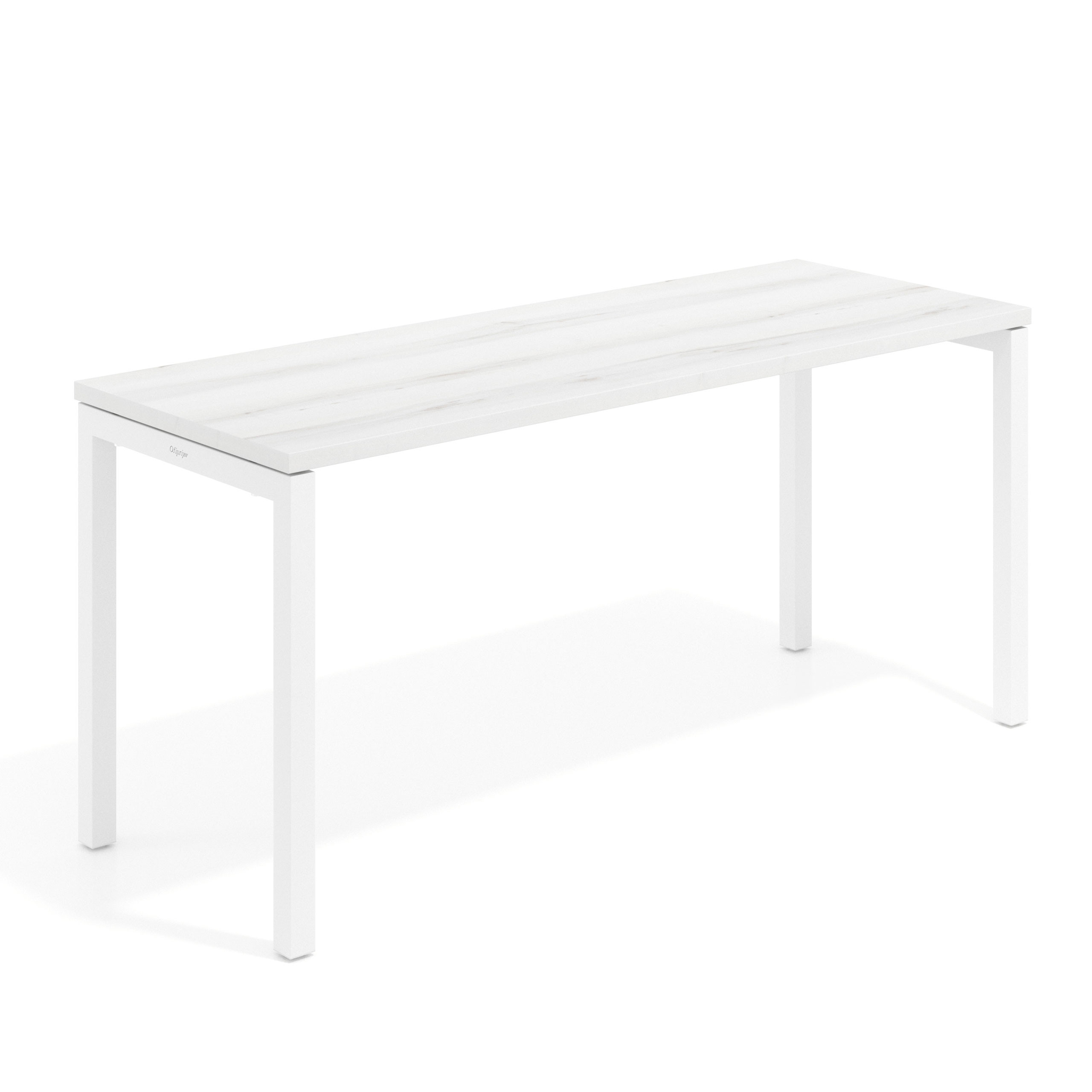 mesa de escritorio 100x60 albo kube mesa individual fondo 60cm recto 1