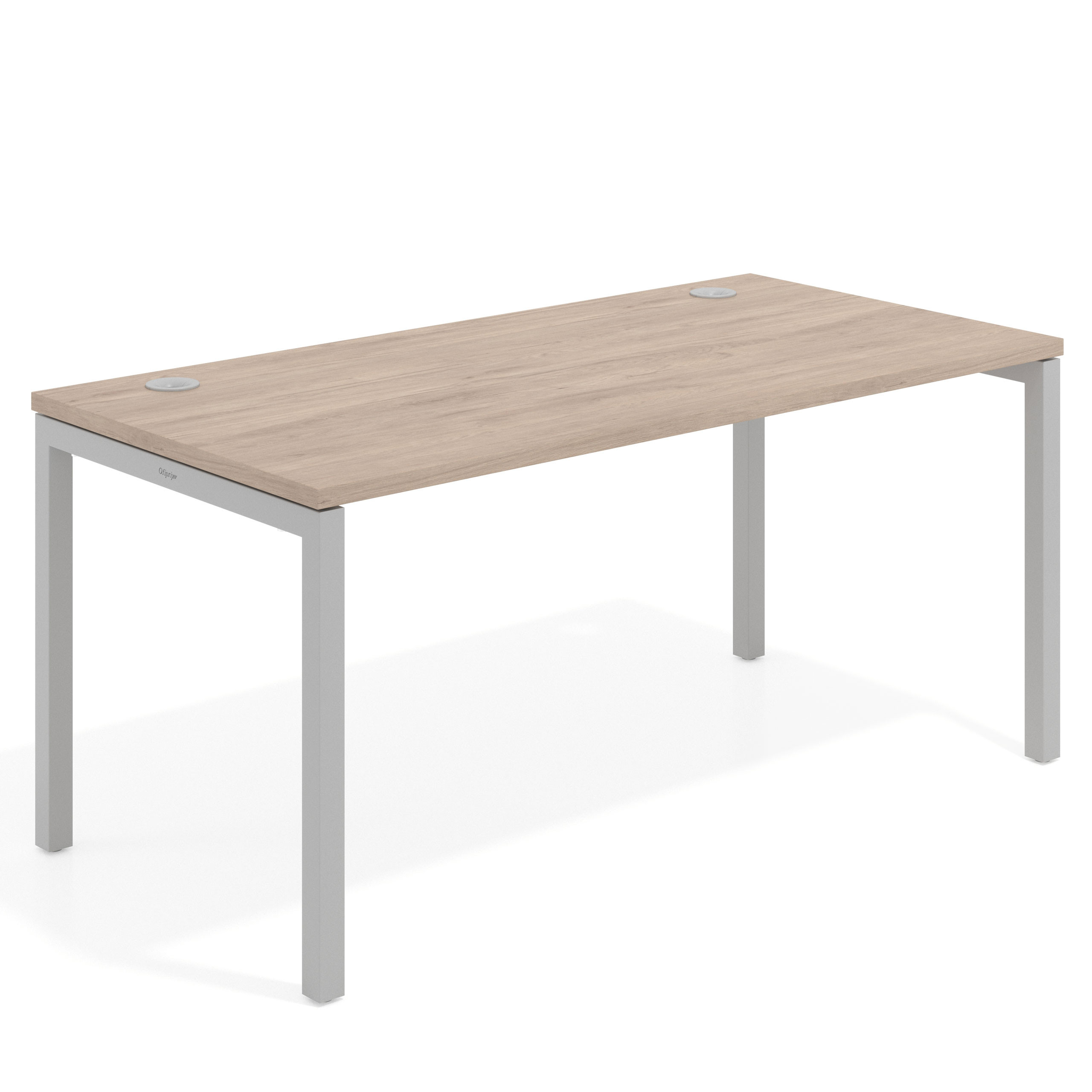 mesa de escritorio 100x80 sahara kube mesa individual fondo 80cm recto 1