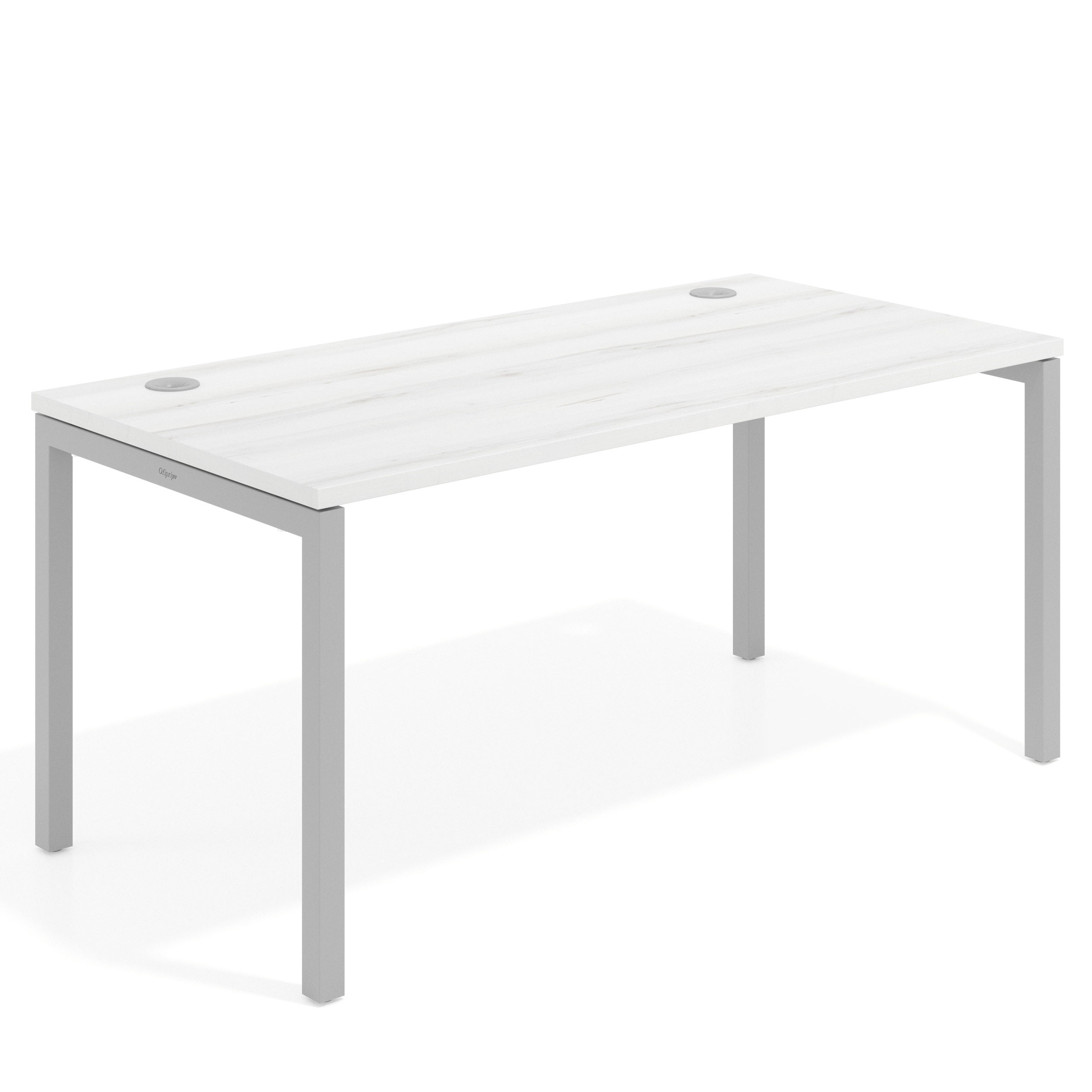 mesa de escritorio 100x80 albo kube mesa individual fondo 80cm recto 1