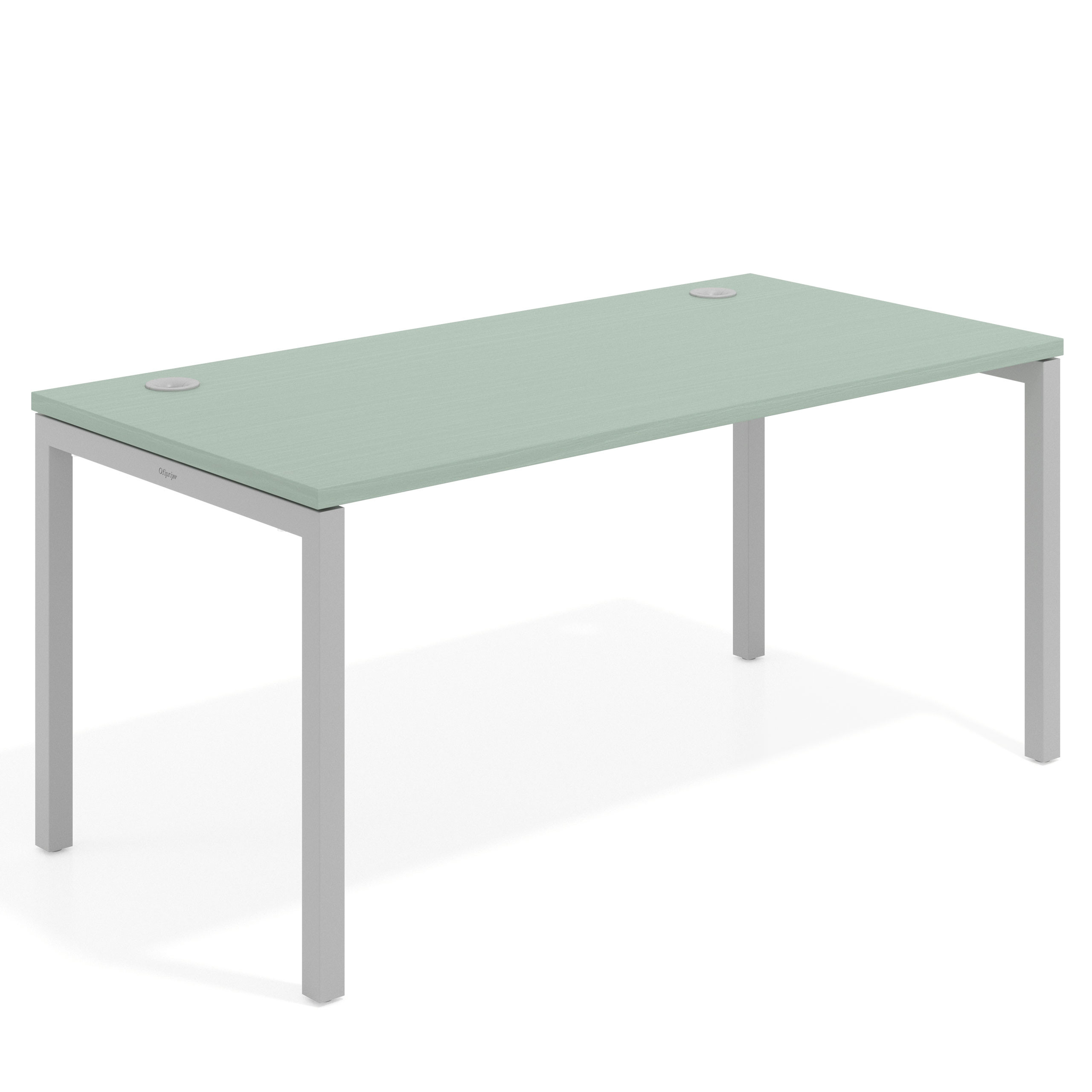 mesa de escritorio 100x80 iris kube mesa individual fondo 80cm recto 1