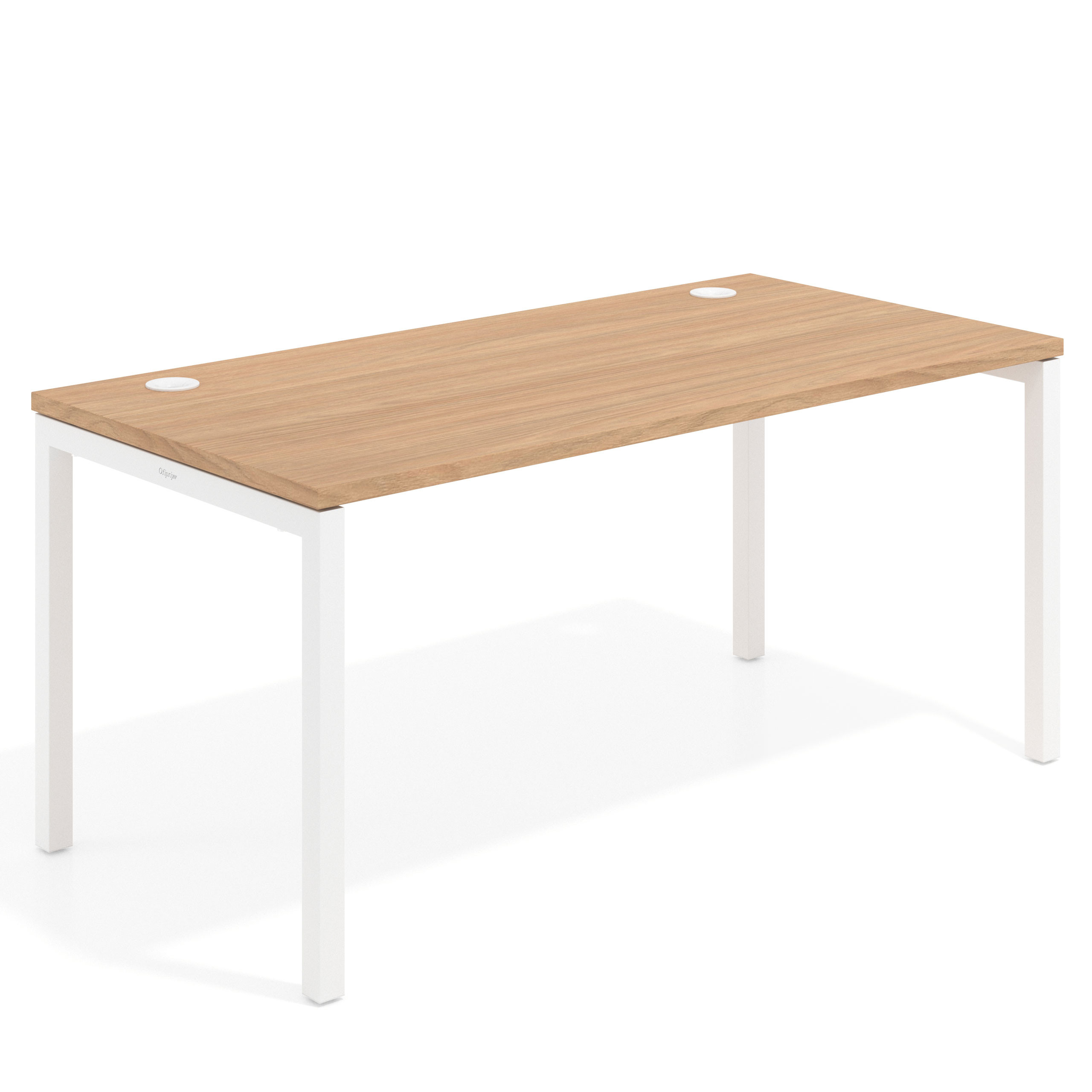 mesa de escritorio 100x80 siroco kube mesa individual fondo 80cm recto 1