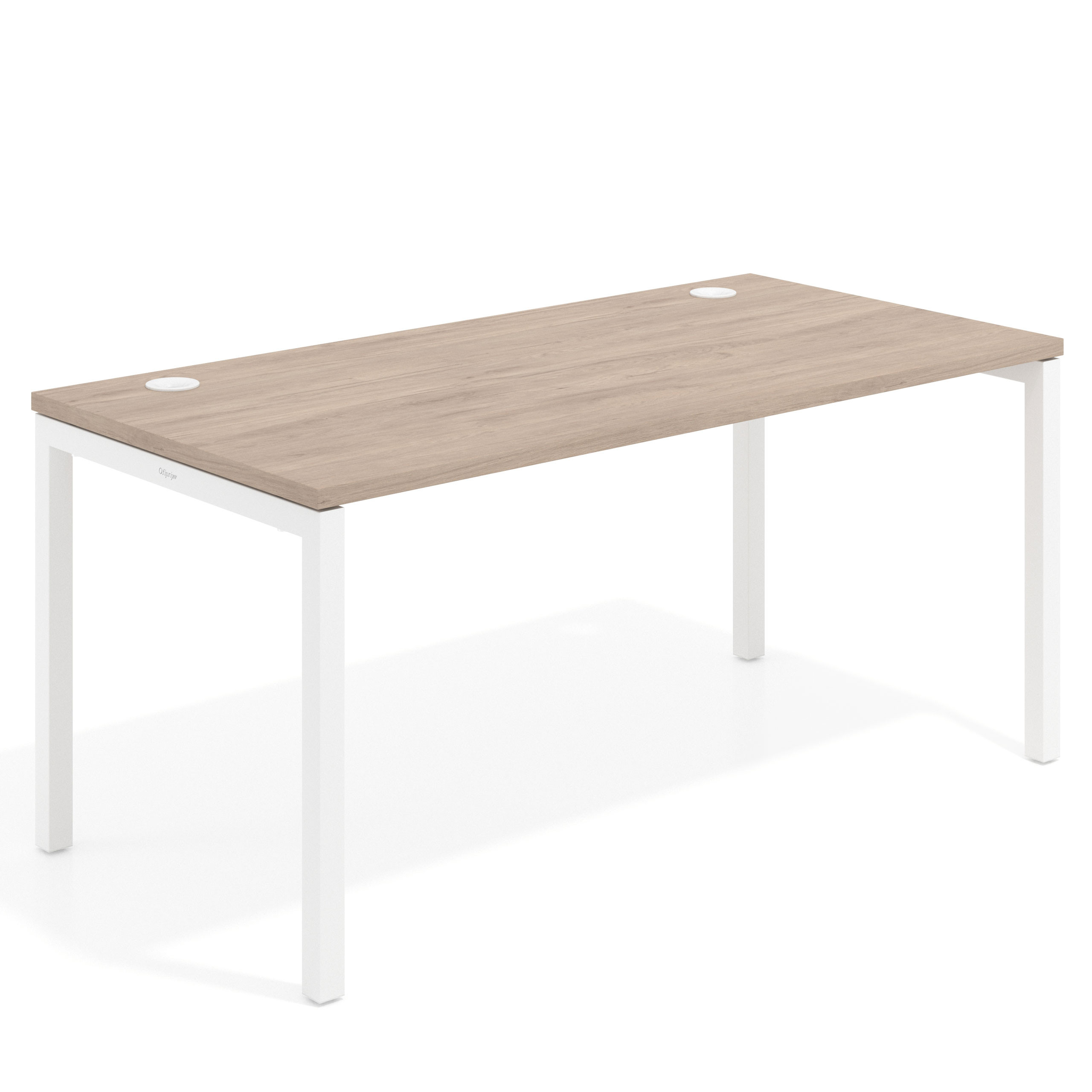 mesa de escritorio 100x80 sahara kube mesa individual fondo 80cm recto 1