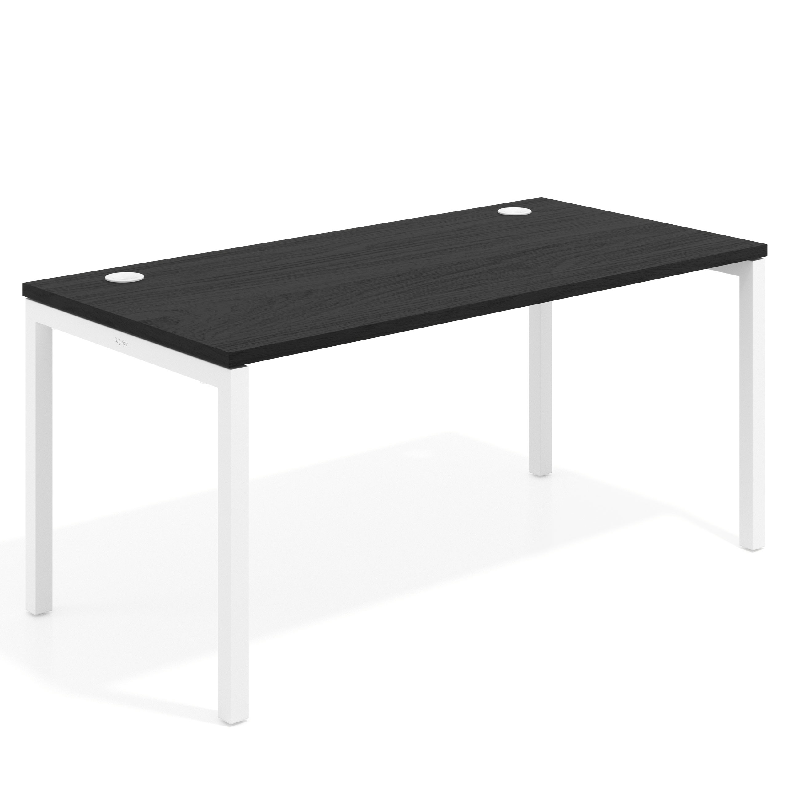 mesa de escritorio 100x80 bocamina kube mesa individual fondo 80cm recto 1