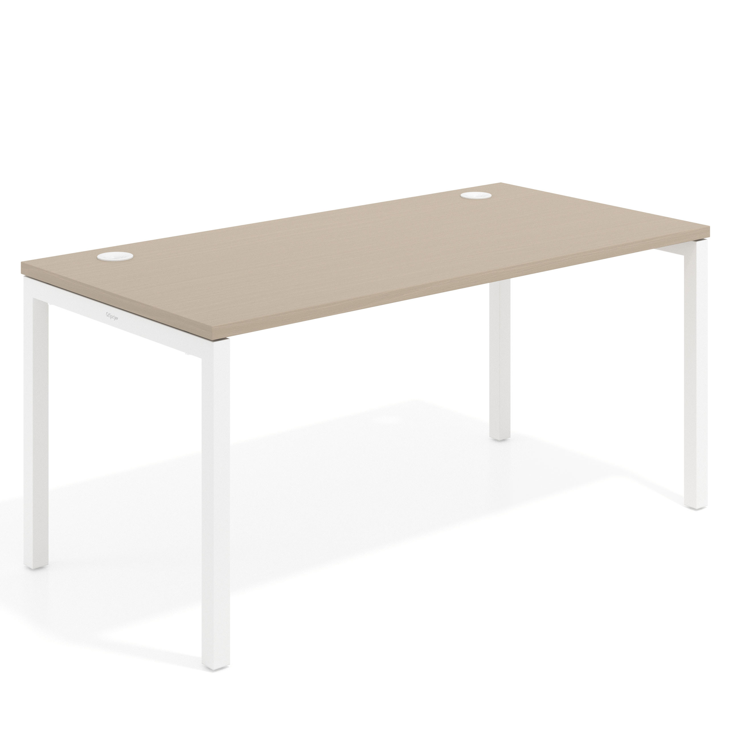 mesa de escritorio 100x80 canvas kube mesa individual fondo 80cm recto 1