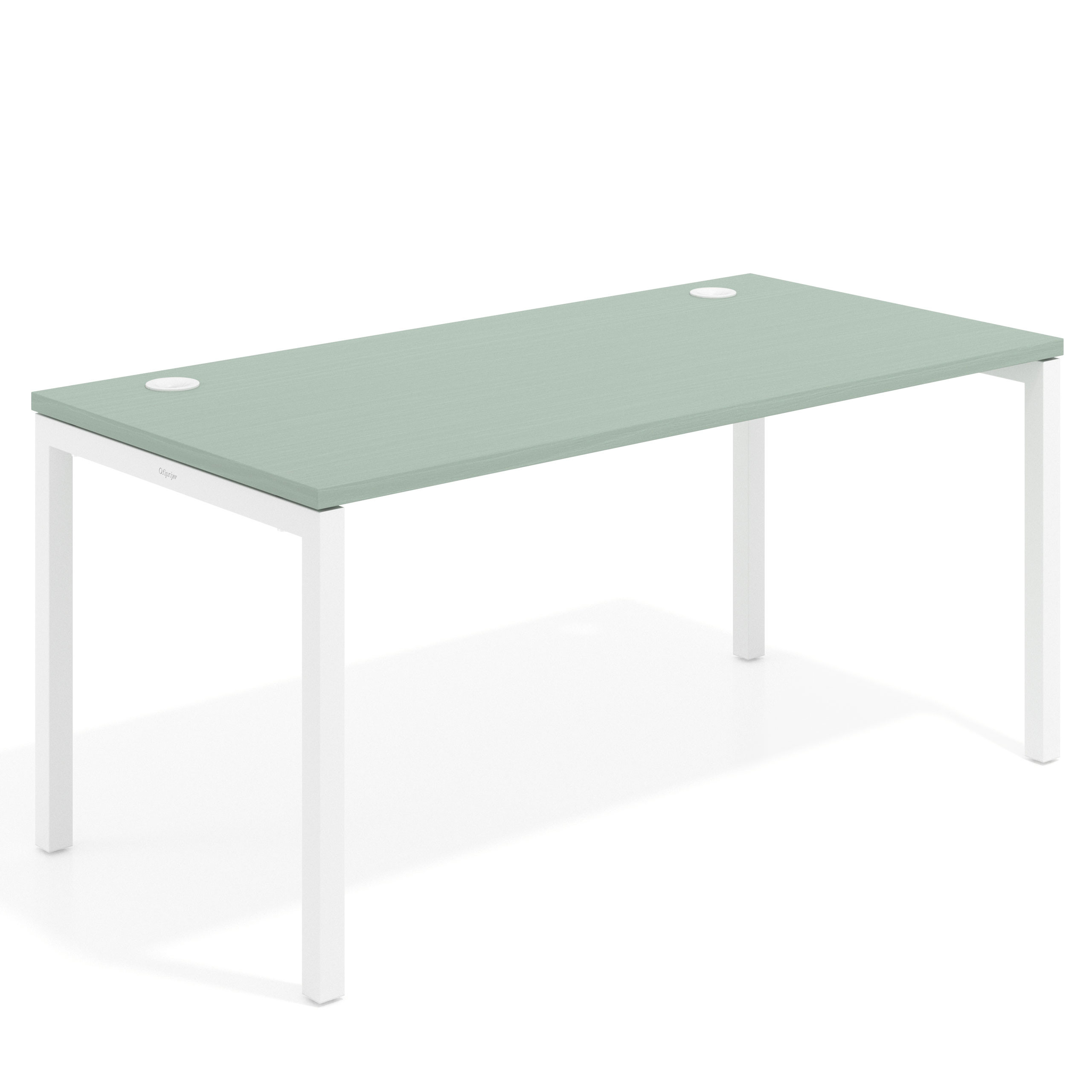 mesa de escritorio 100x80 iris kube mesa individual fondo 80cm recto 1