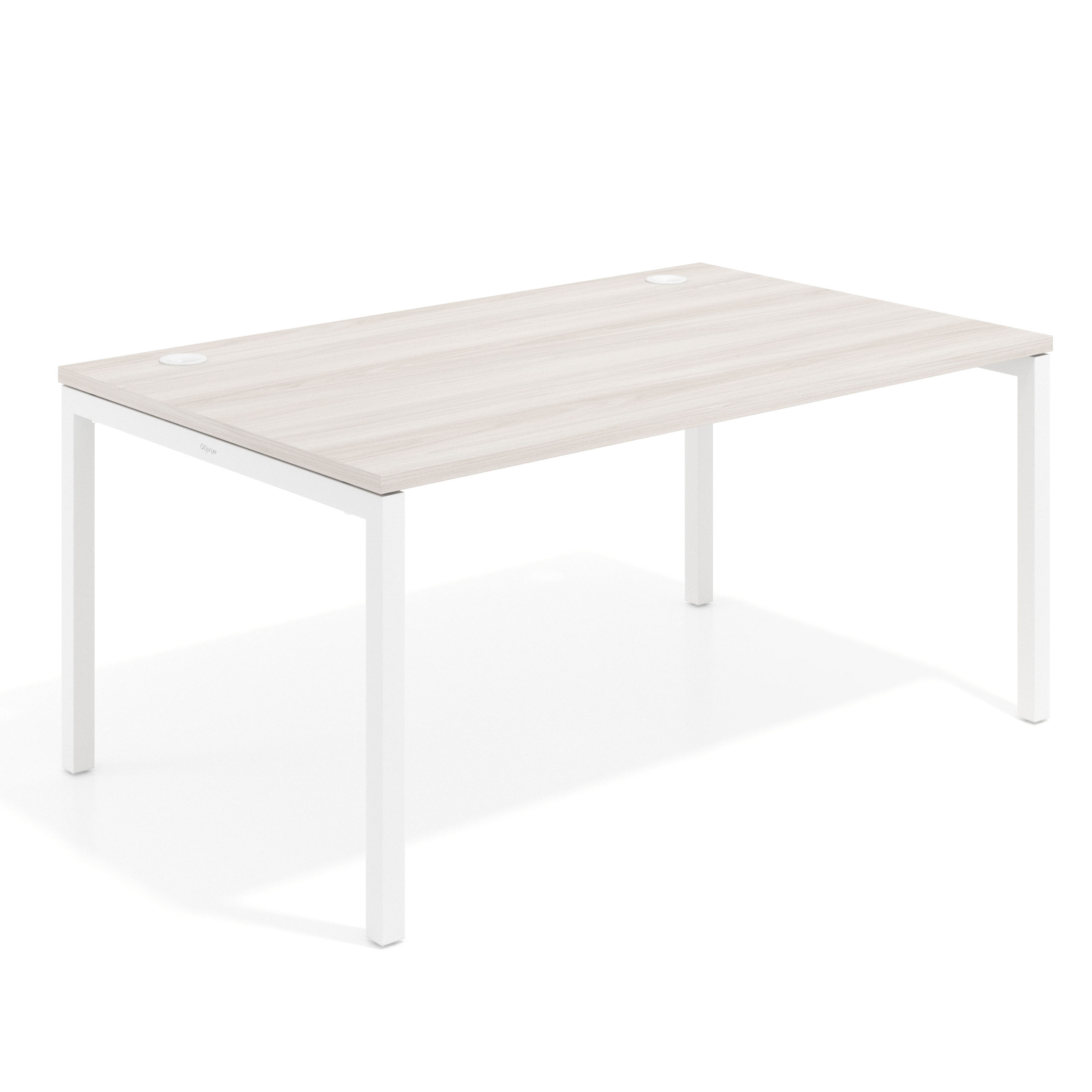 mesa de escritorio 100x100 california kube mesa individual fondo 100cm recto 1