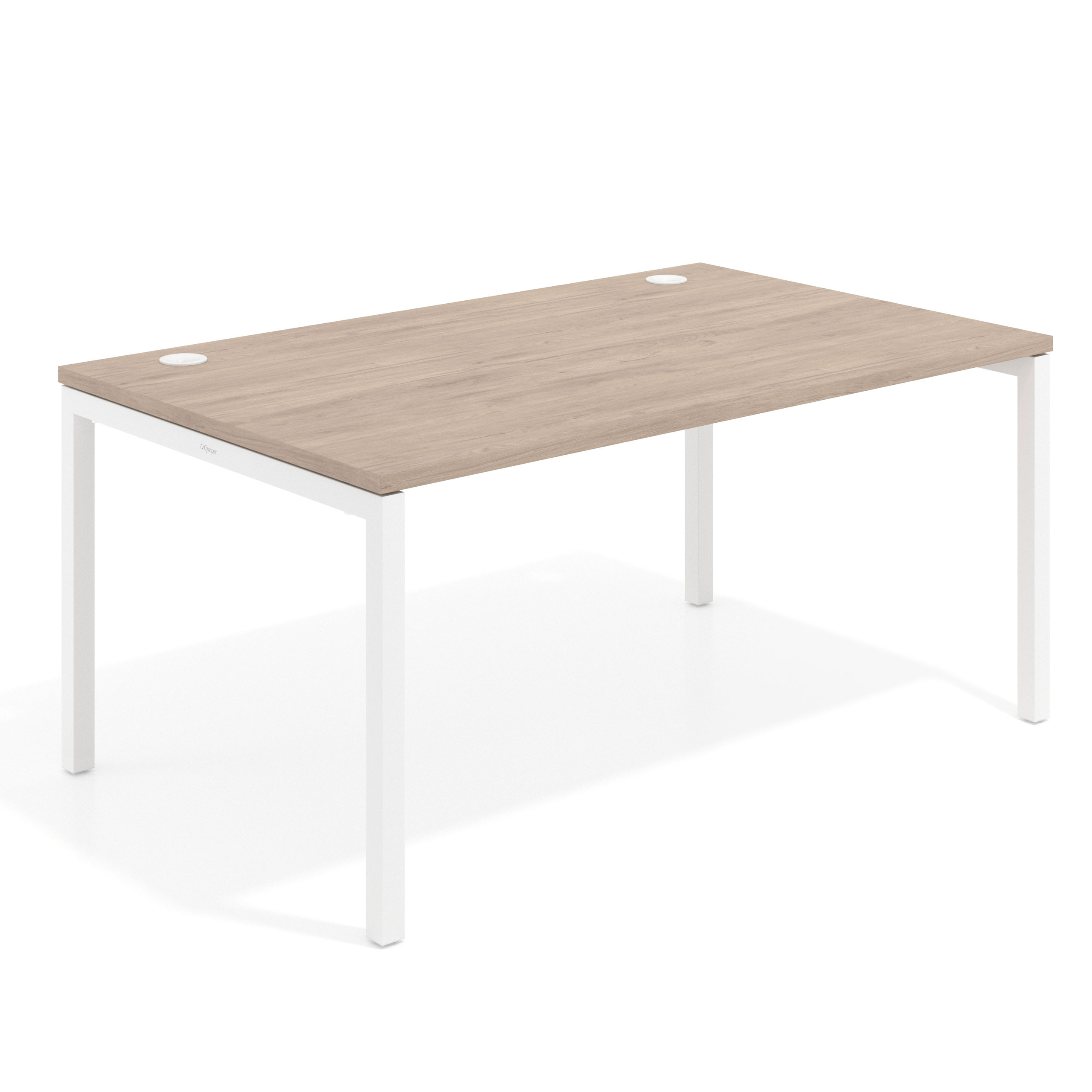 mesa de escritorio 100x100 sahara kube mesa individual fondo 100cm recto 1