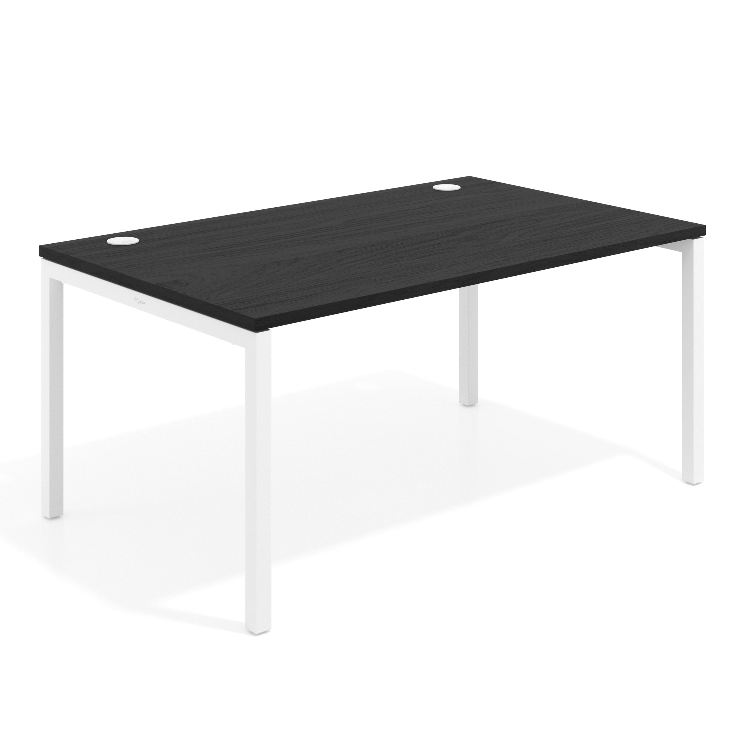 mesa de escritorio 100x100 bocamina kube mesa individual fondo 100cm recto 1
