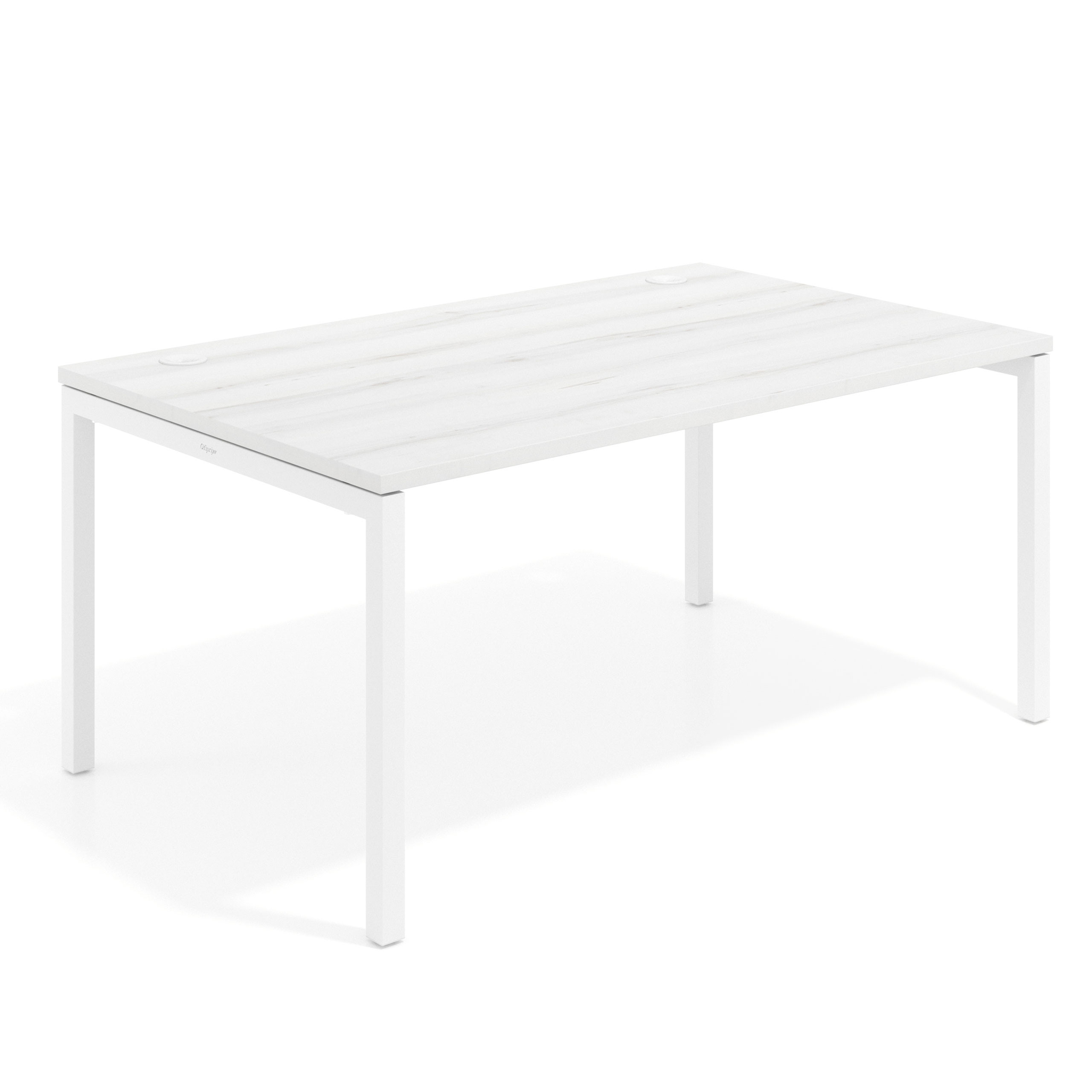 mesa de escritorio 140x100 albo kube mesa individual fondo 100cm recto 1