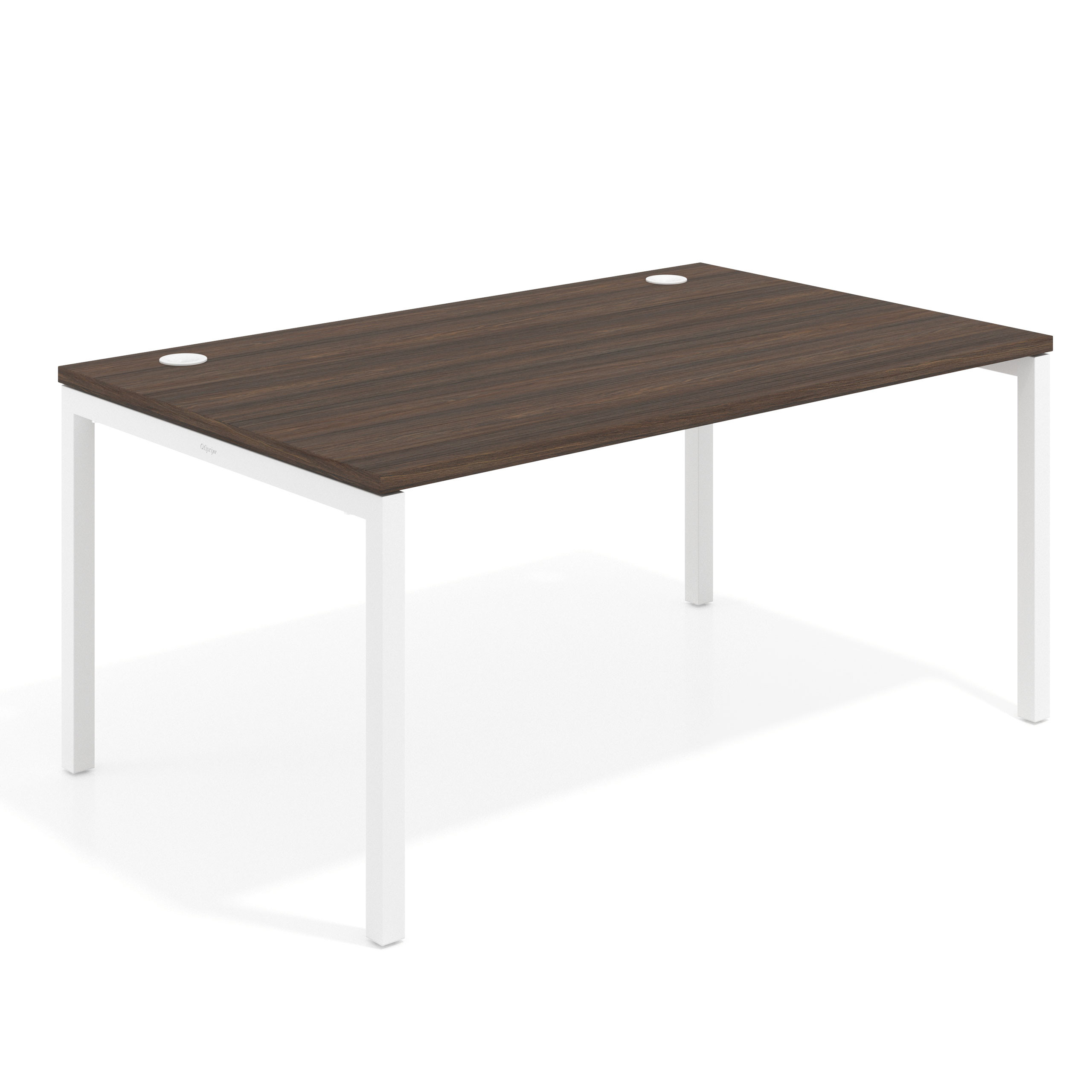 mesa de escritorio 100x100 mistral kube mesa individual fondo 100cm recto 1