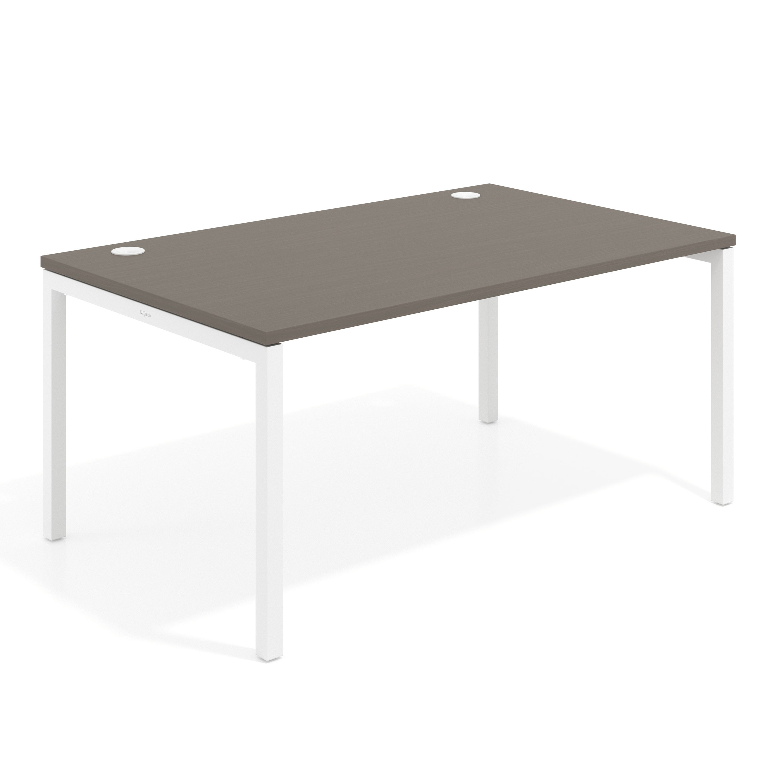 mesa de escritorio 140x100 etna kube mesa individual fondo 100cm recto 1