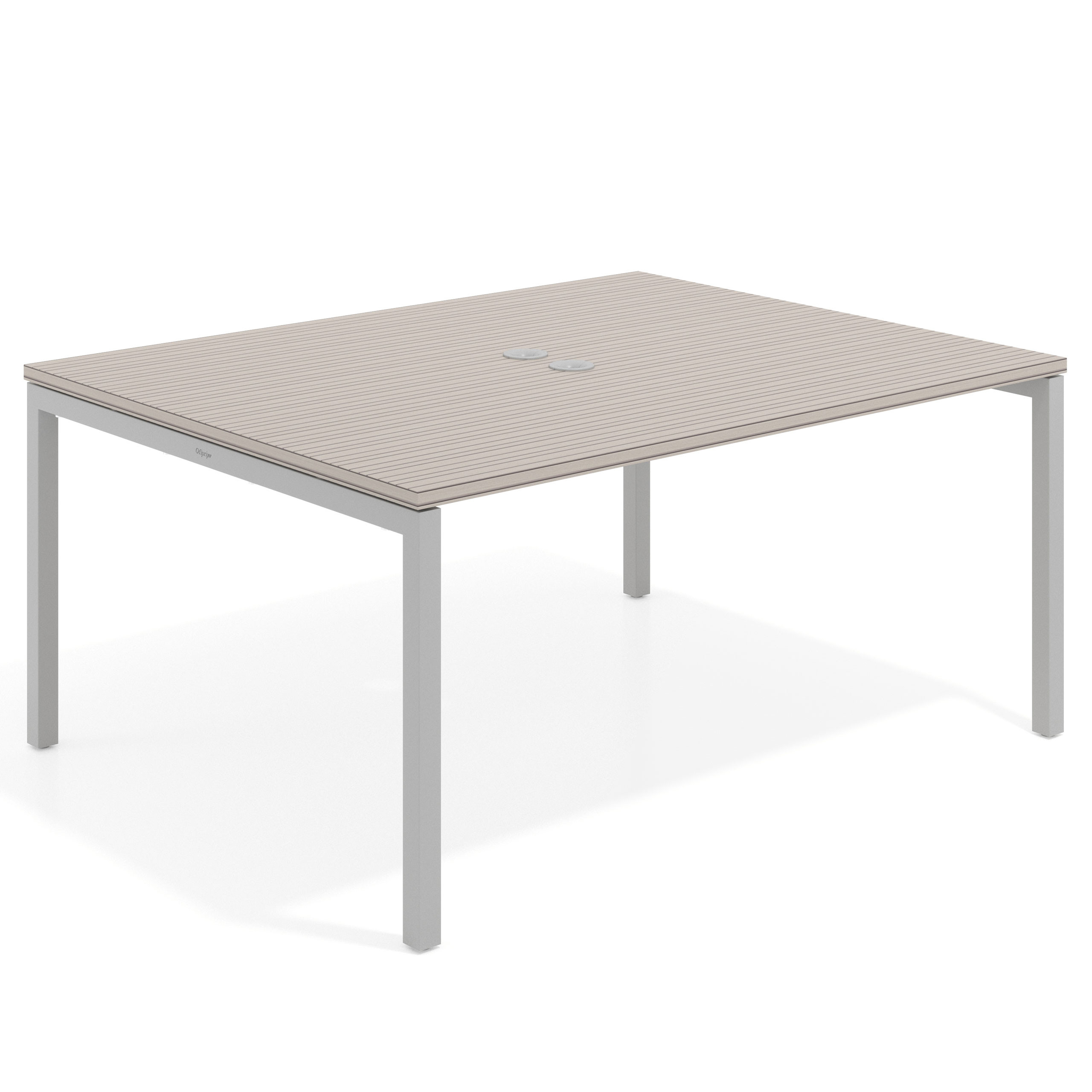 mesa co working 180x126 rayado coco kube mesa coworking fondo 126cm recto 1