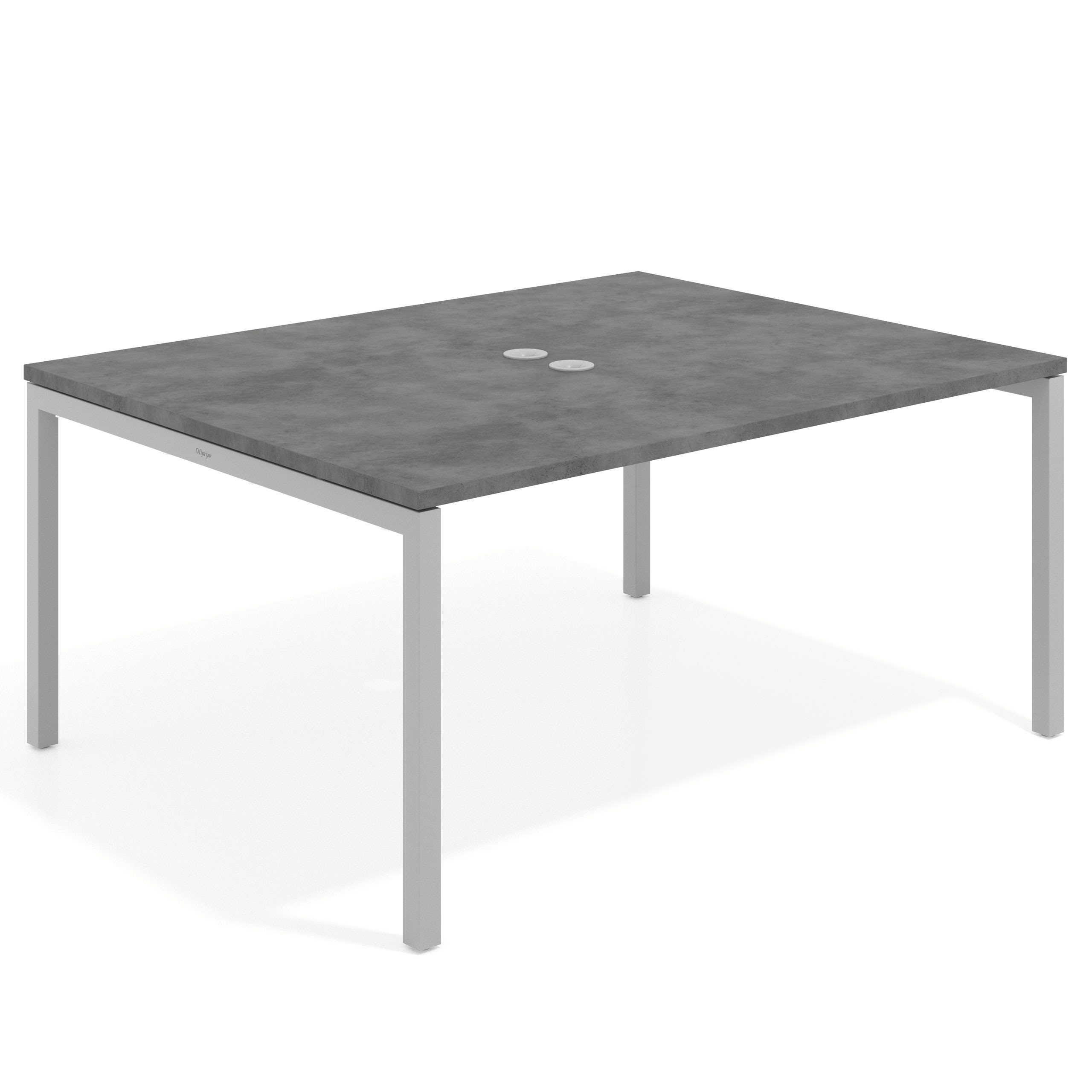 mesa co working 120x126 cemento kube mesa coworking fondo 126cm recto 1