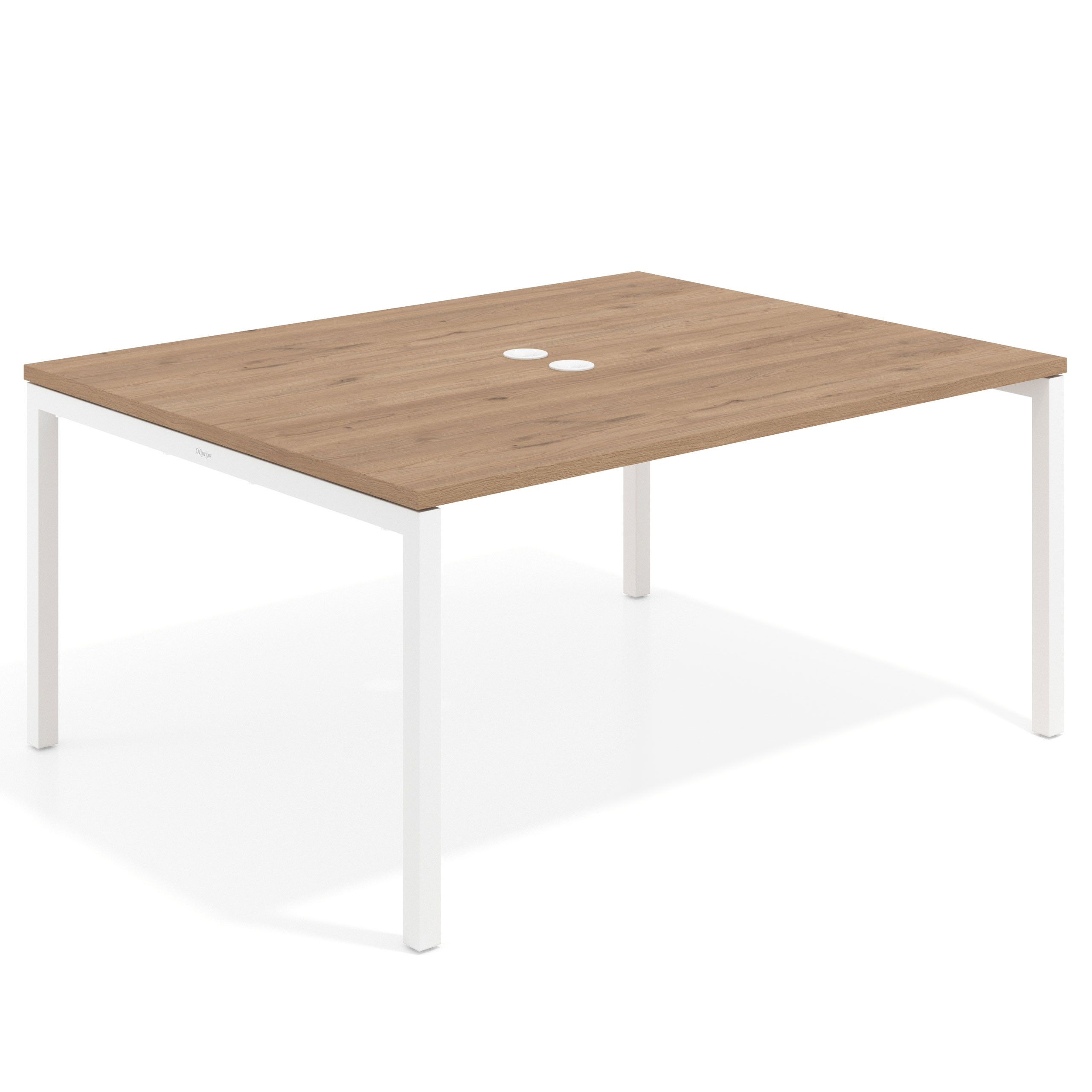 mesa co working 120x126 naturale kube mesa coworking fondo 126cm recto 1
