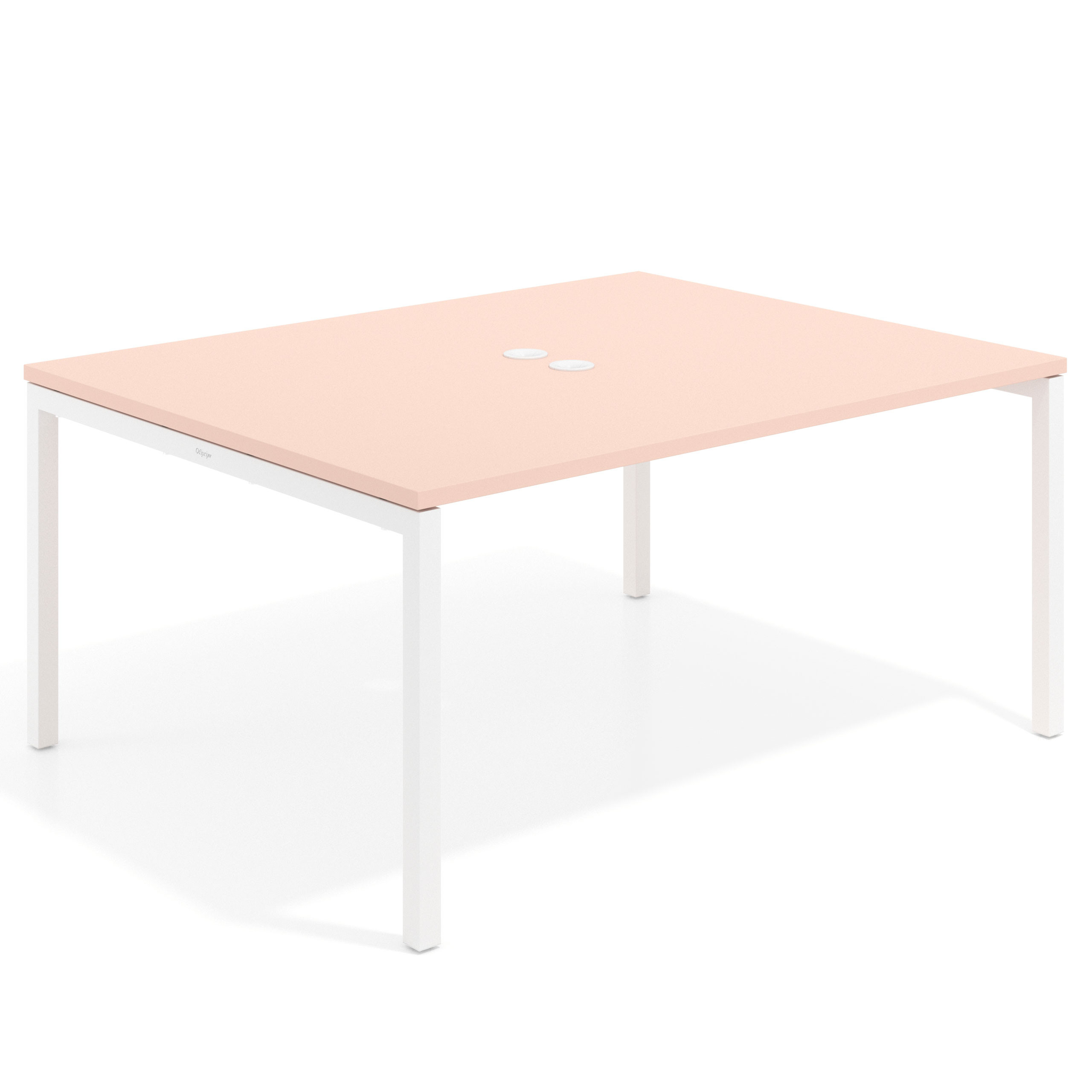 mesa co working 120x126 rosa nube kube mesa coworking fondo 126cm recto 1